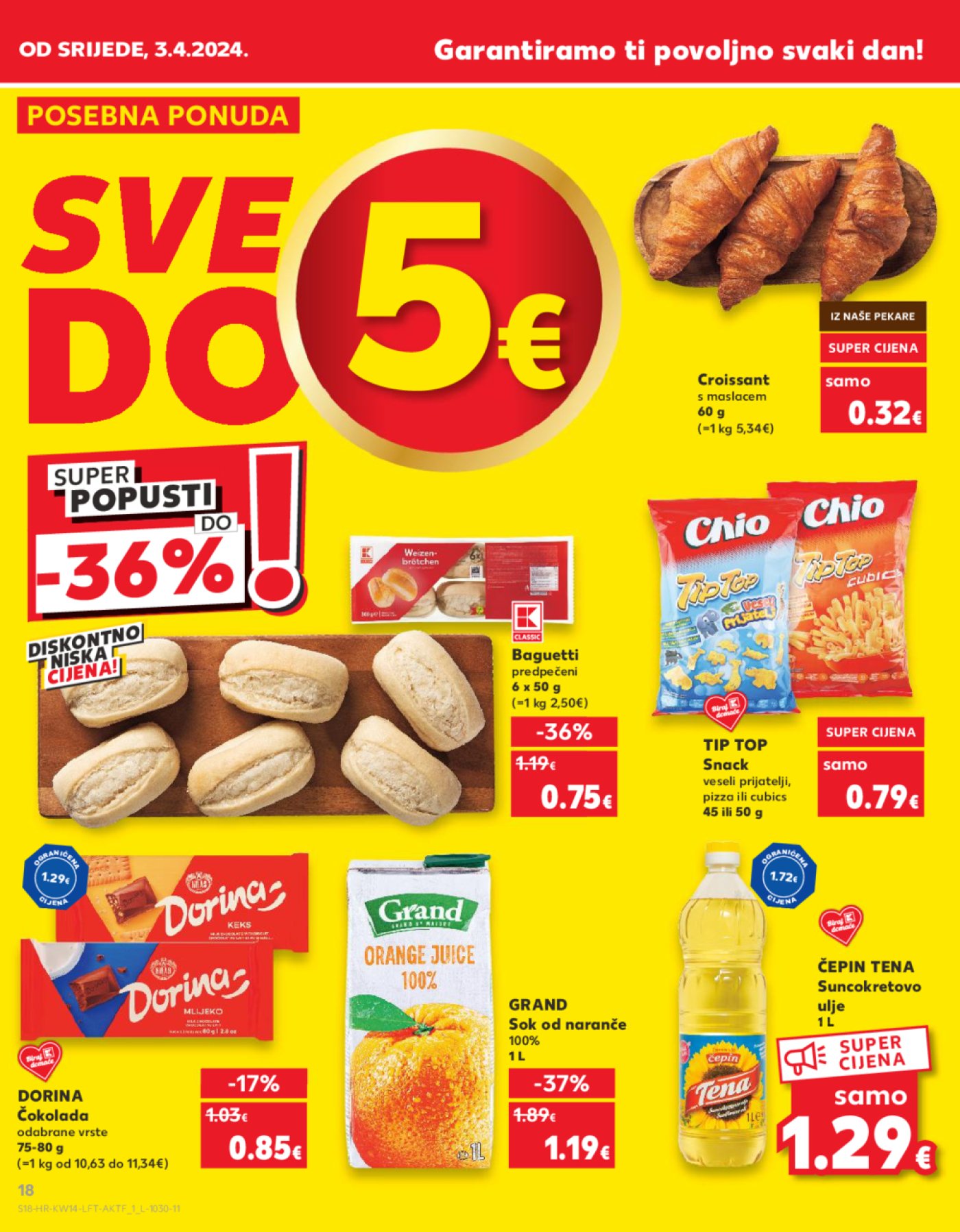 Kaufland katalog Akcija 03.04. - 09.04.2024. Zagreb