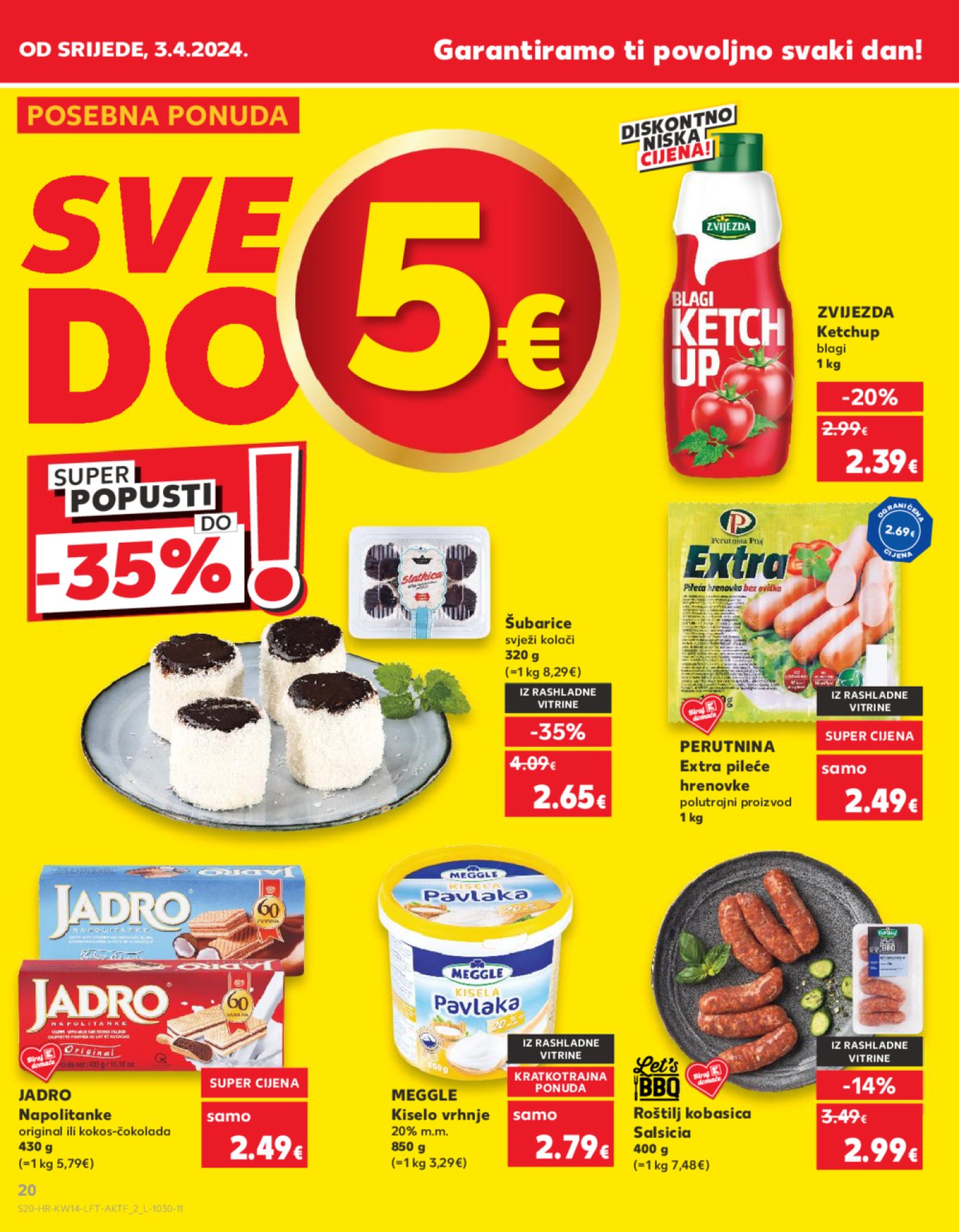 Kaufland katalog Akcija 03.04. - 09.04.2024. Zagreb