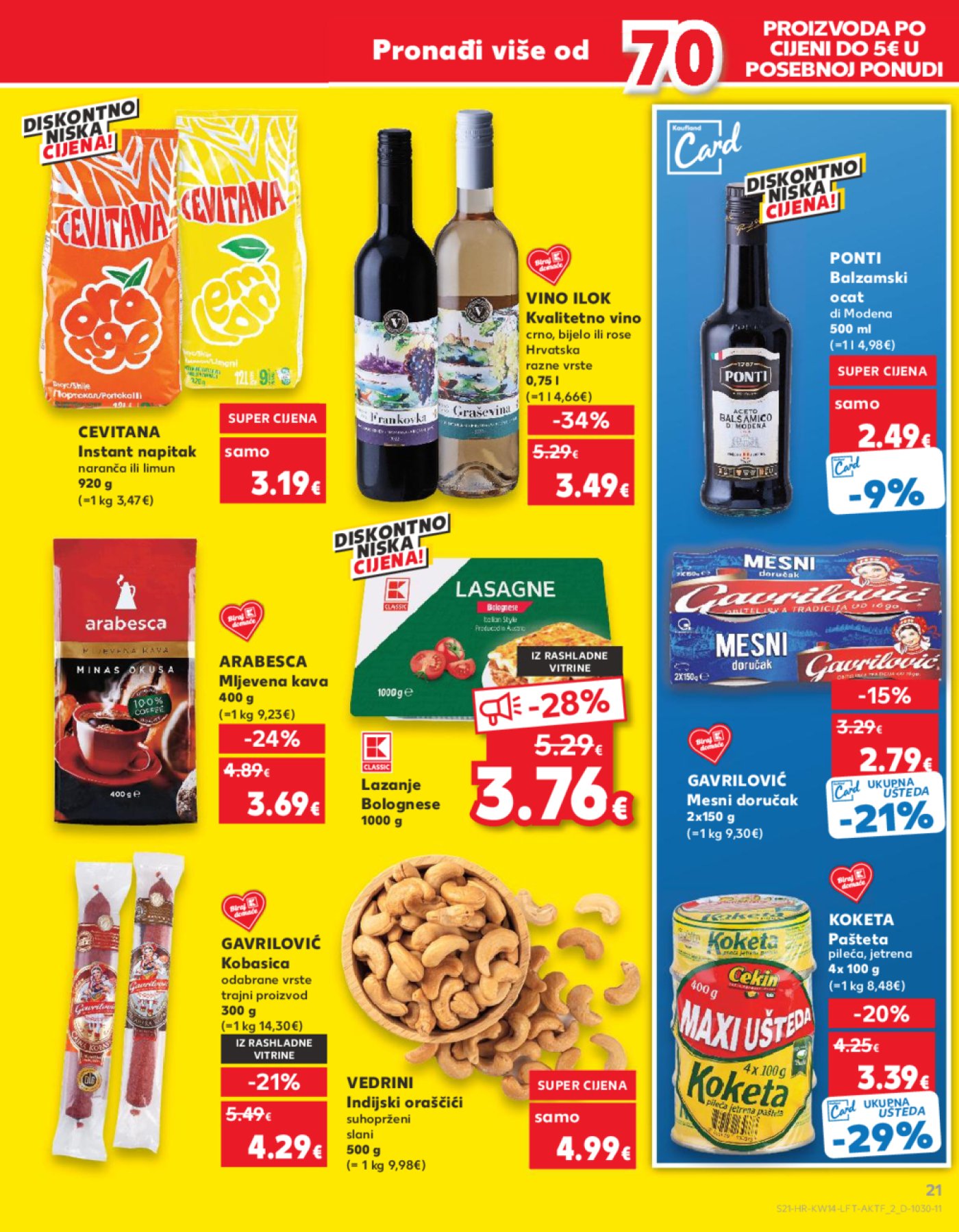 Kaufland katalog Akcija 03.04. - 09.04.2024. Zagreb
