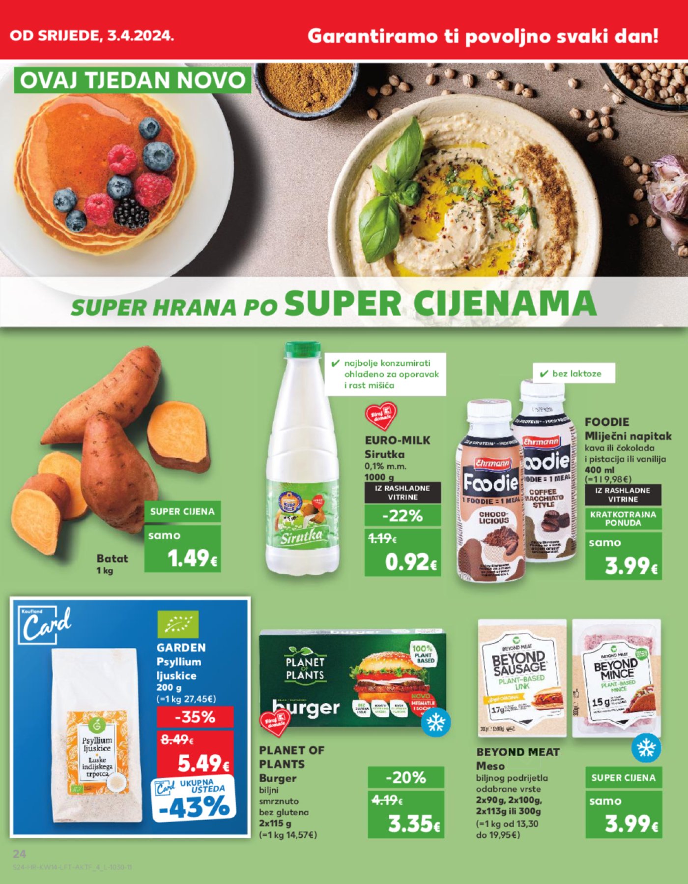 Kaufland katalog Akcija 03.04. - 09.04.2024. Zagreb