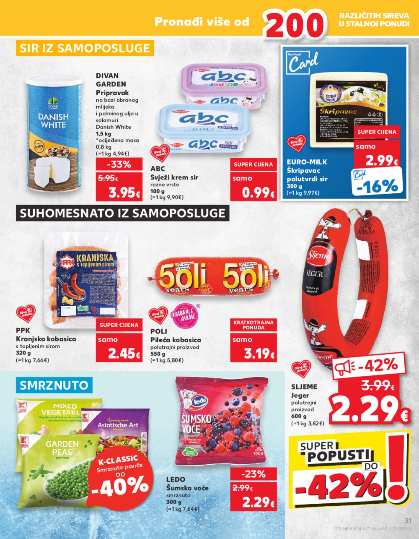Kaufland katalog Akcija 03.04. - 09.04.2024. Zagreb