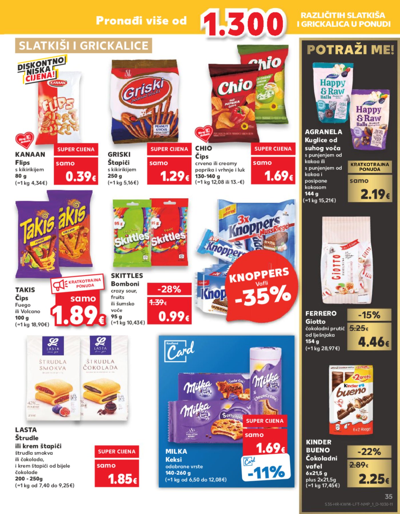 Kaufland katalog Akcija 03.04. - 09.04.2024. Zagreb