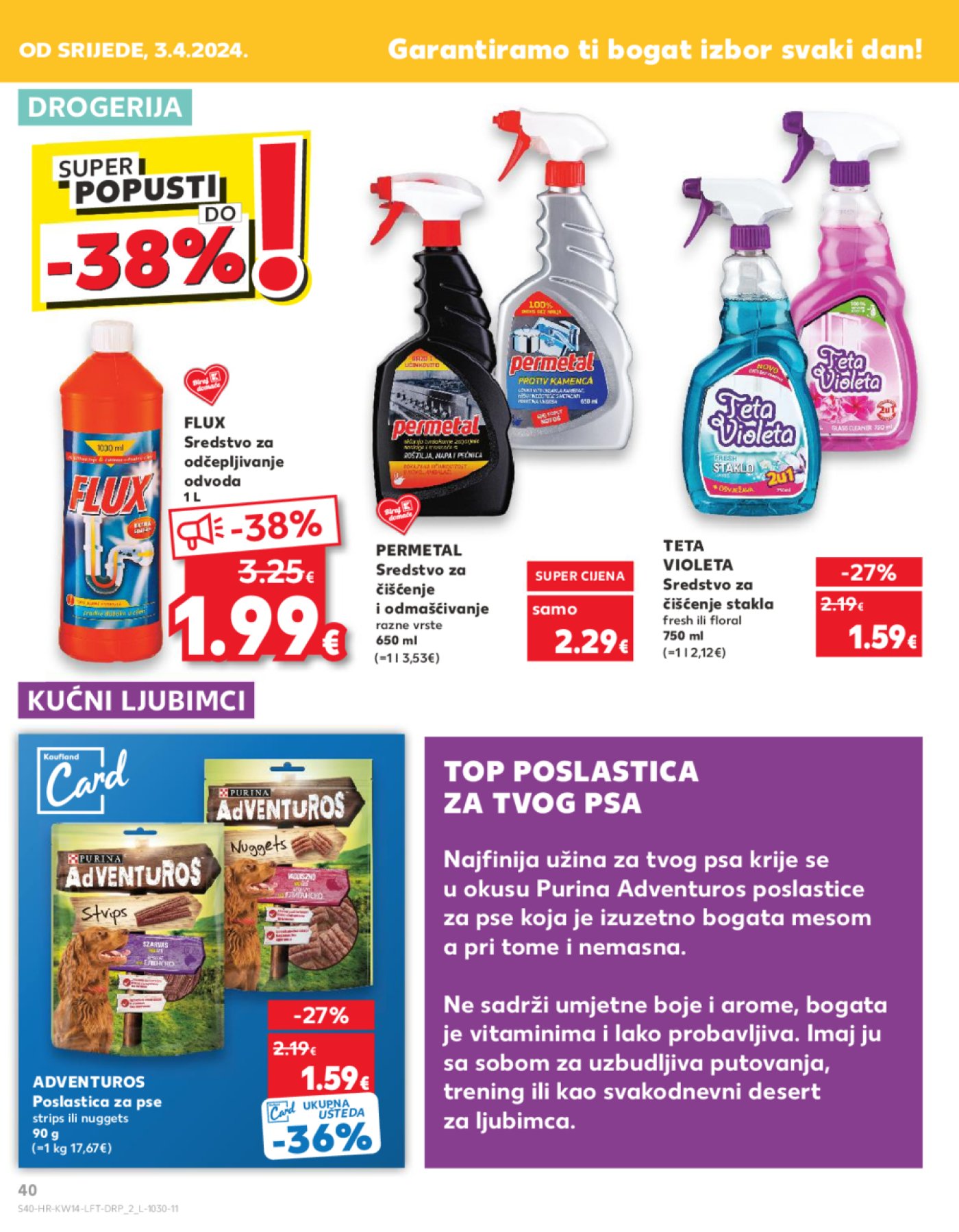 Kaufland katalog Akcija 03.04. - 09.04.2024. Zagreb