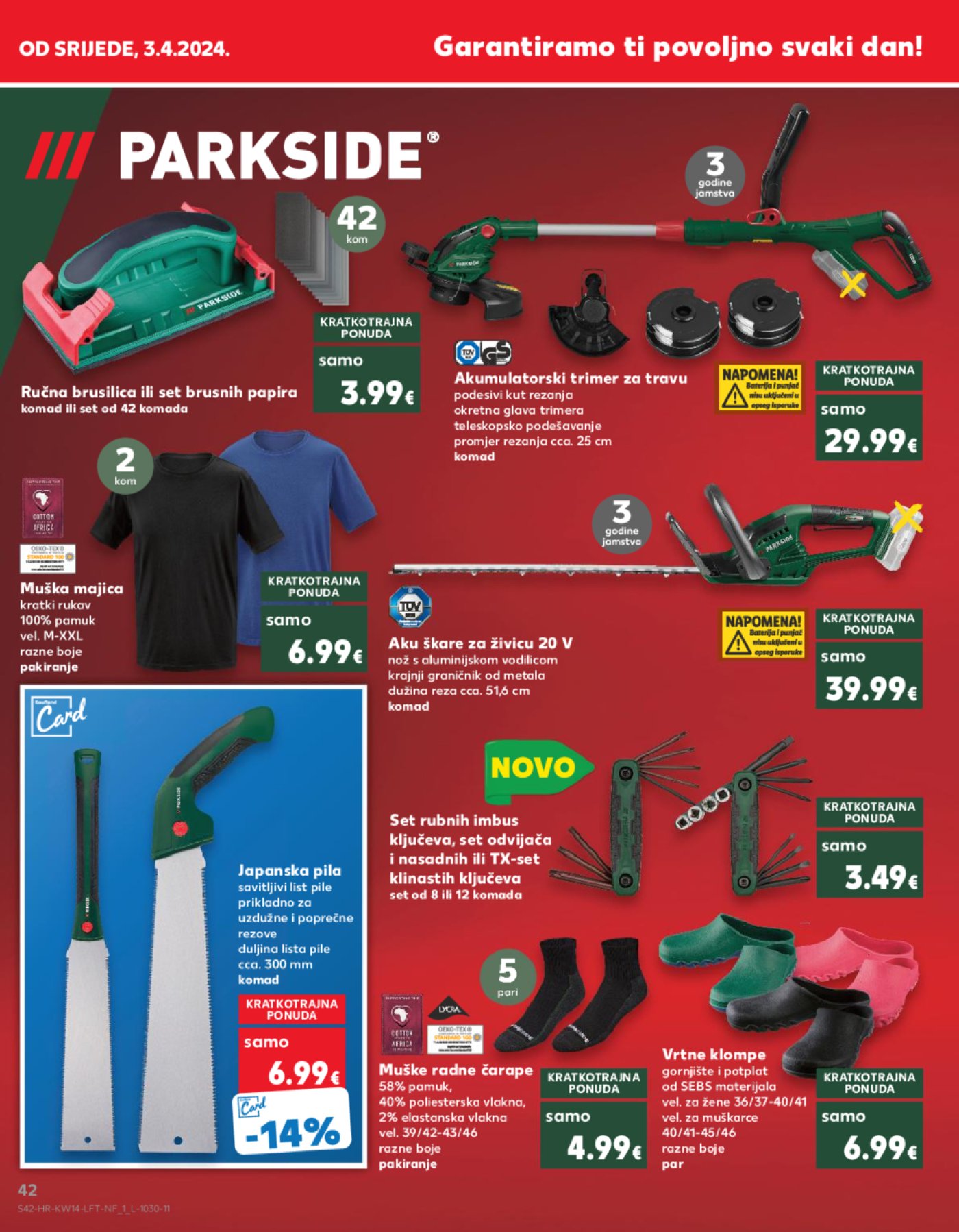 Kaufland katalog Akcija 03.04. - 09.04.2024. Zagreb