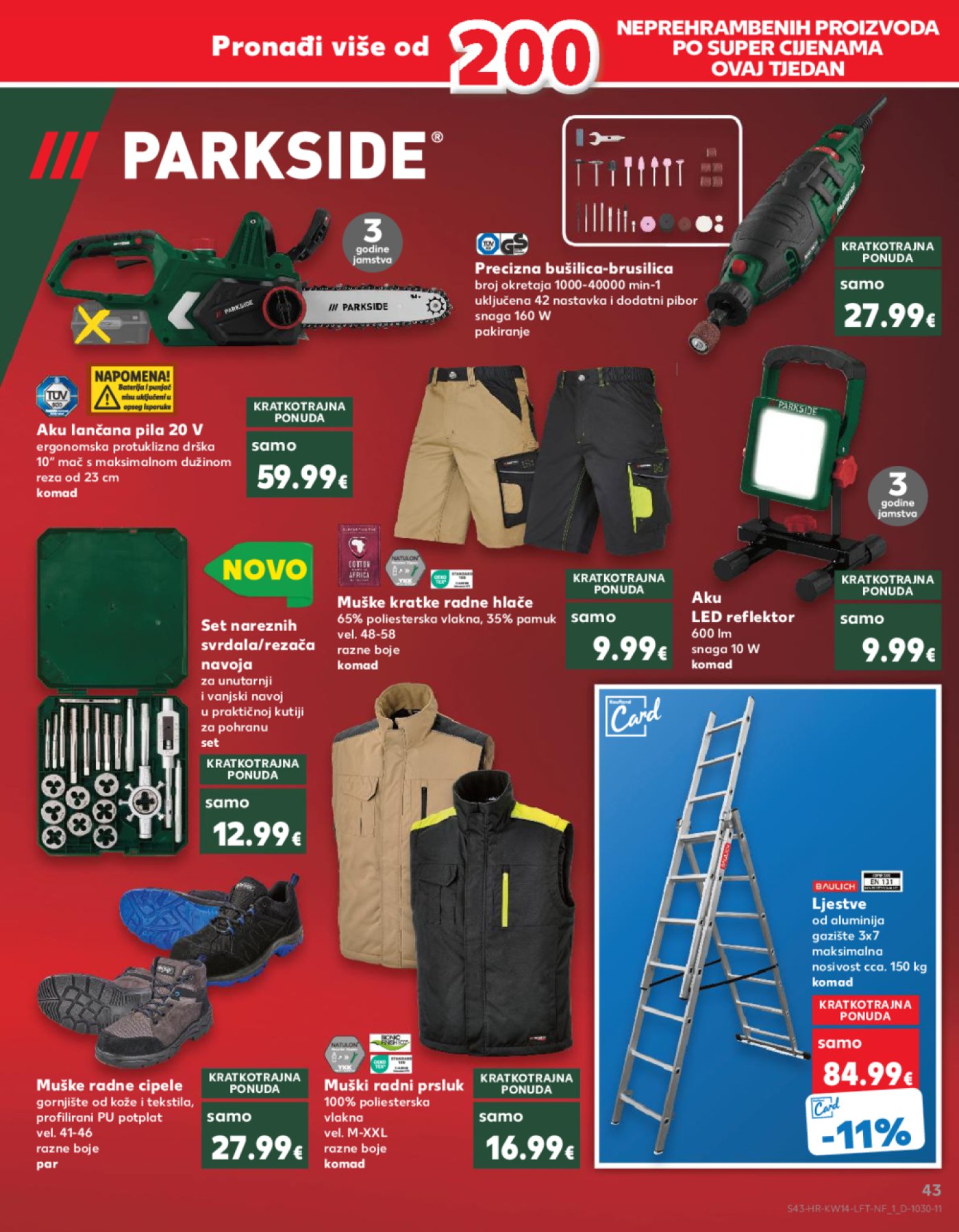 Kaufland katalog Akcija 03.04. - 09.04.2024. Zagreb