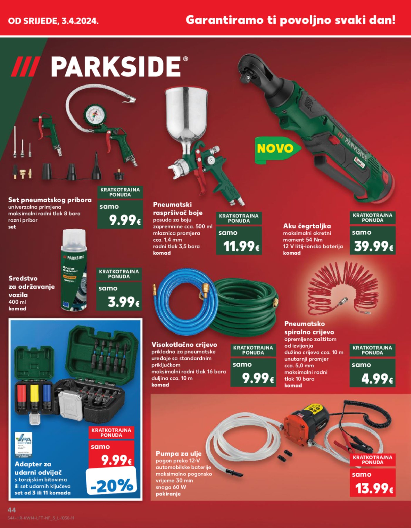 Kaufland katalog Akcija 03.04. - 09.04.2024. Zagreb