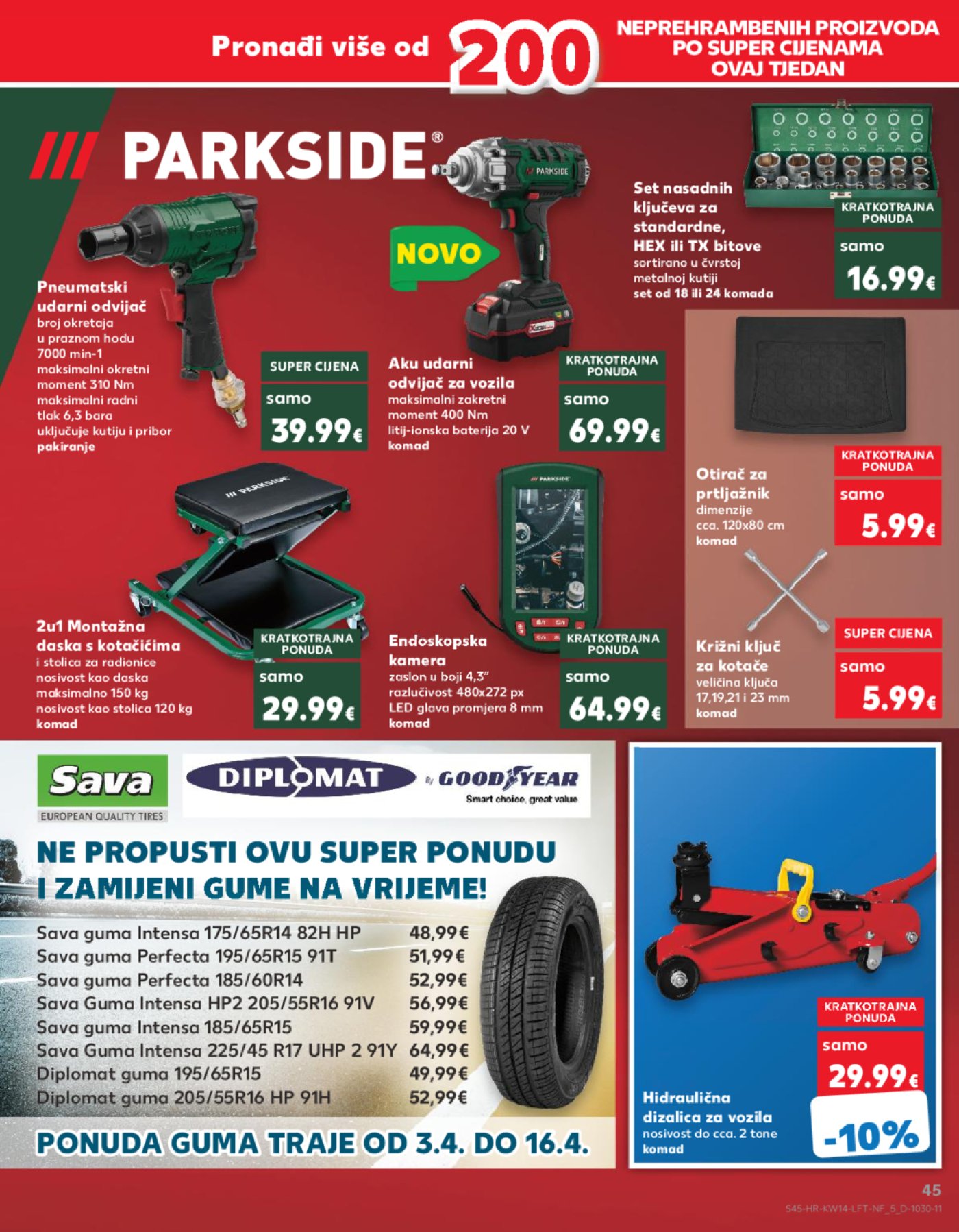 Kaufland katalog Akcija 03.04. - 09.04.2024. Zagreb