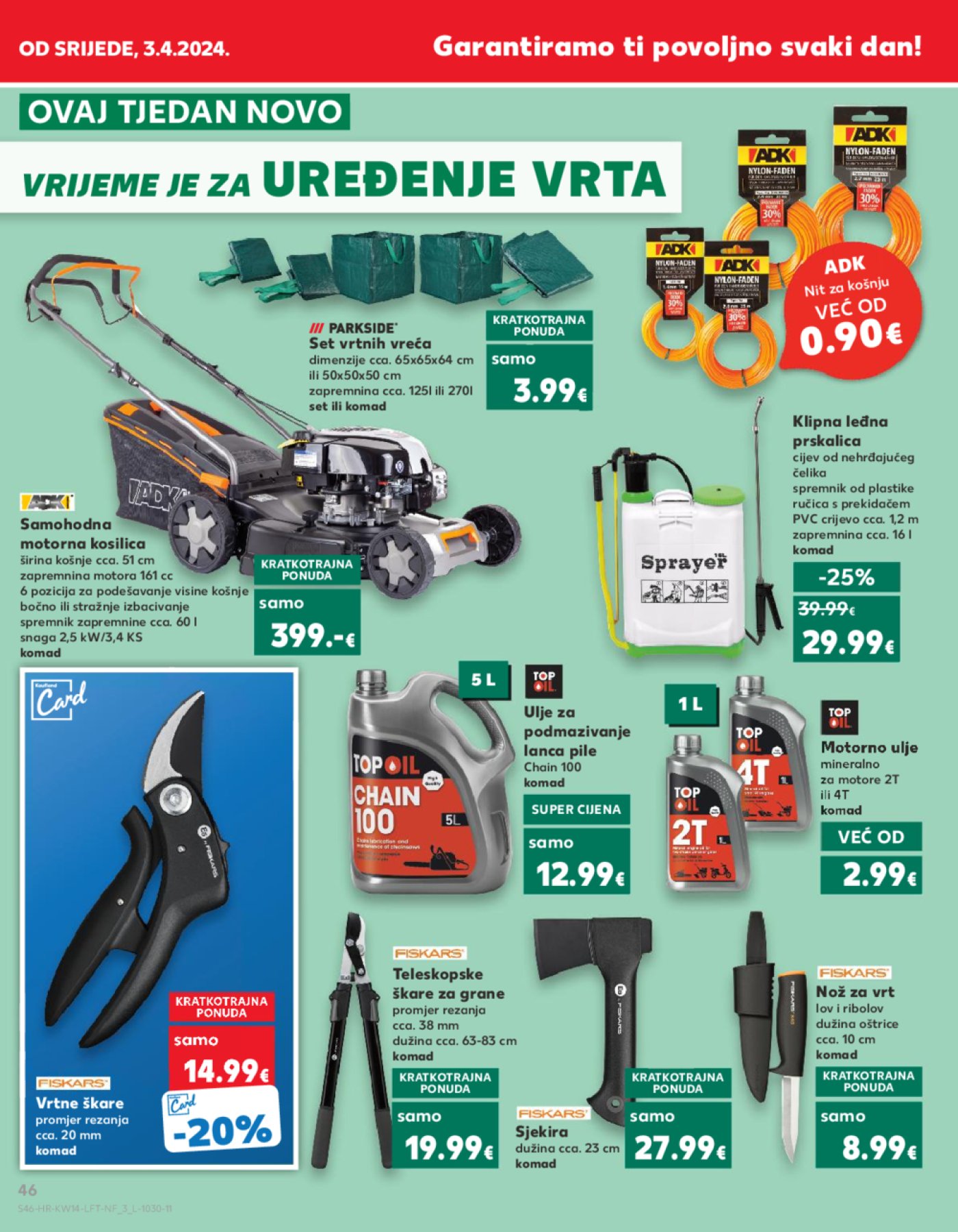 Kaufland katalog Akcija 03.04. - 09.04.2024. Zagreb