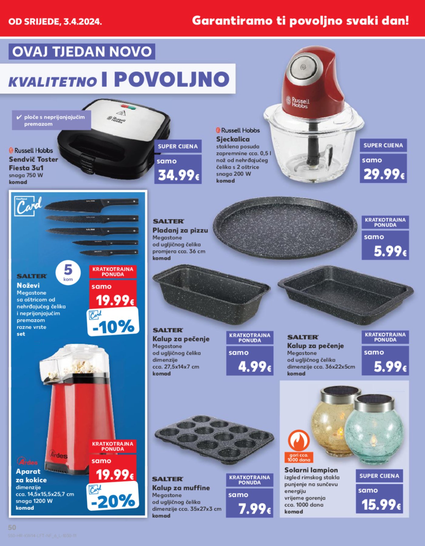 Kaufland katalog Akcija 03.04. - 09.04.2024. Zagreb