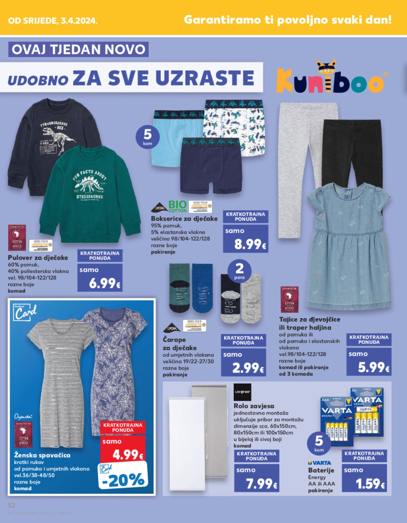 Kaufland katalog Akcija 03.04. - 09.04.2024. Zagreb