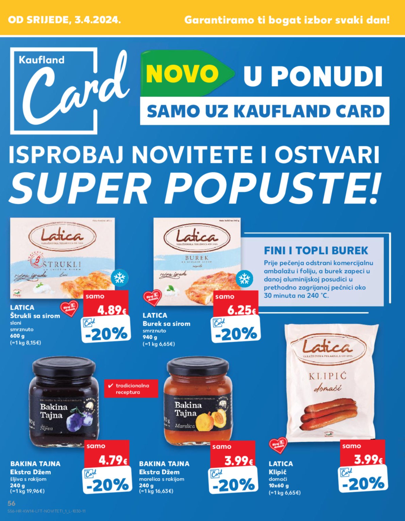 Kaufland katalog Akcija 03.04. - 09.04.2024. Zagreb