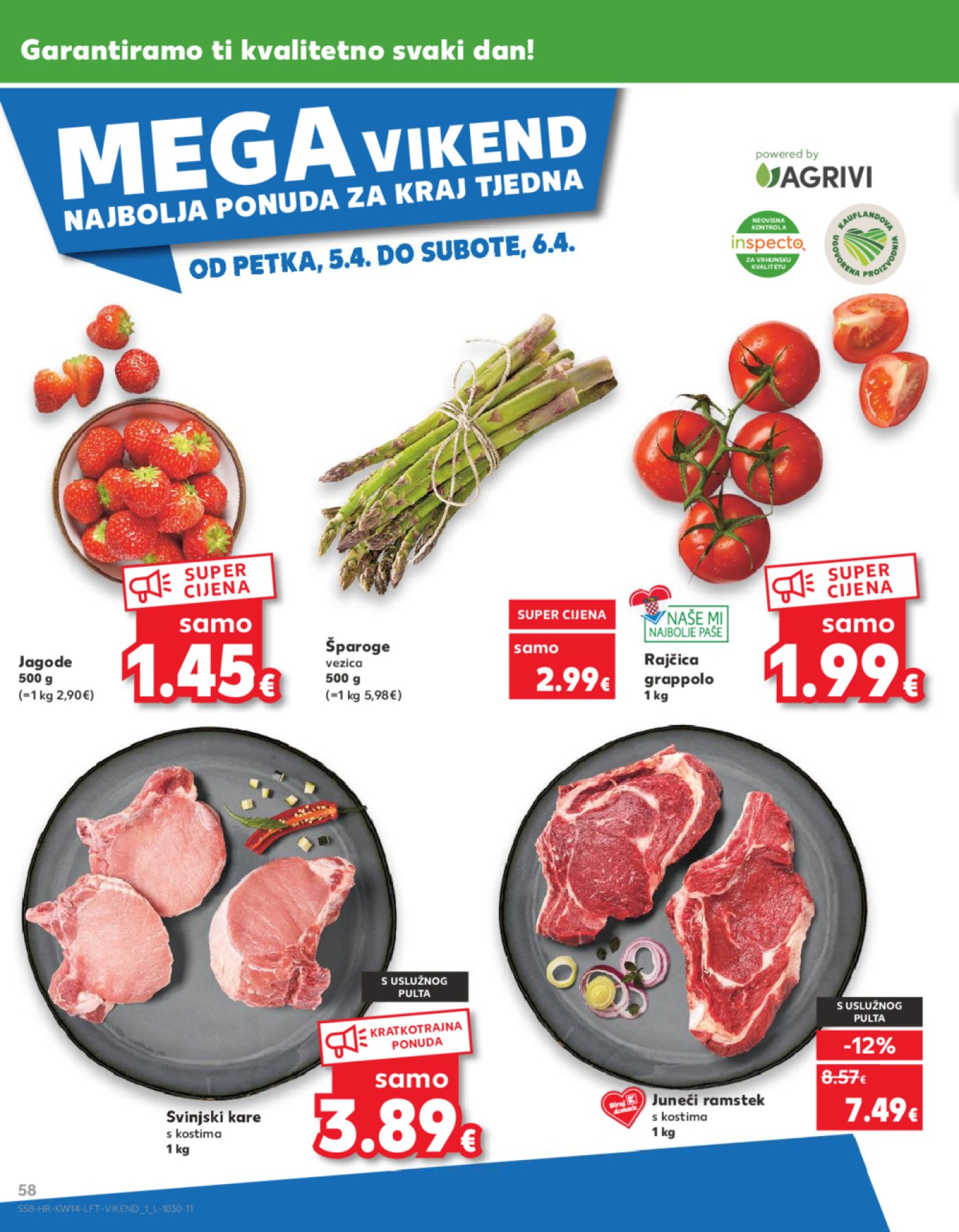 Kaufland katalog Akcija 03.04. - 09.04.2024. Zagreb