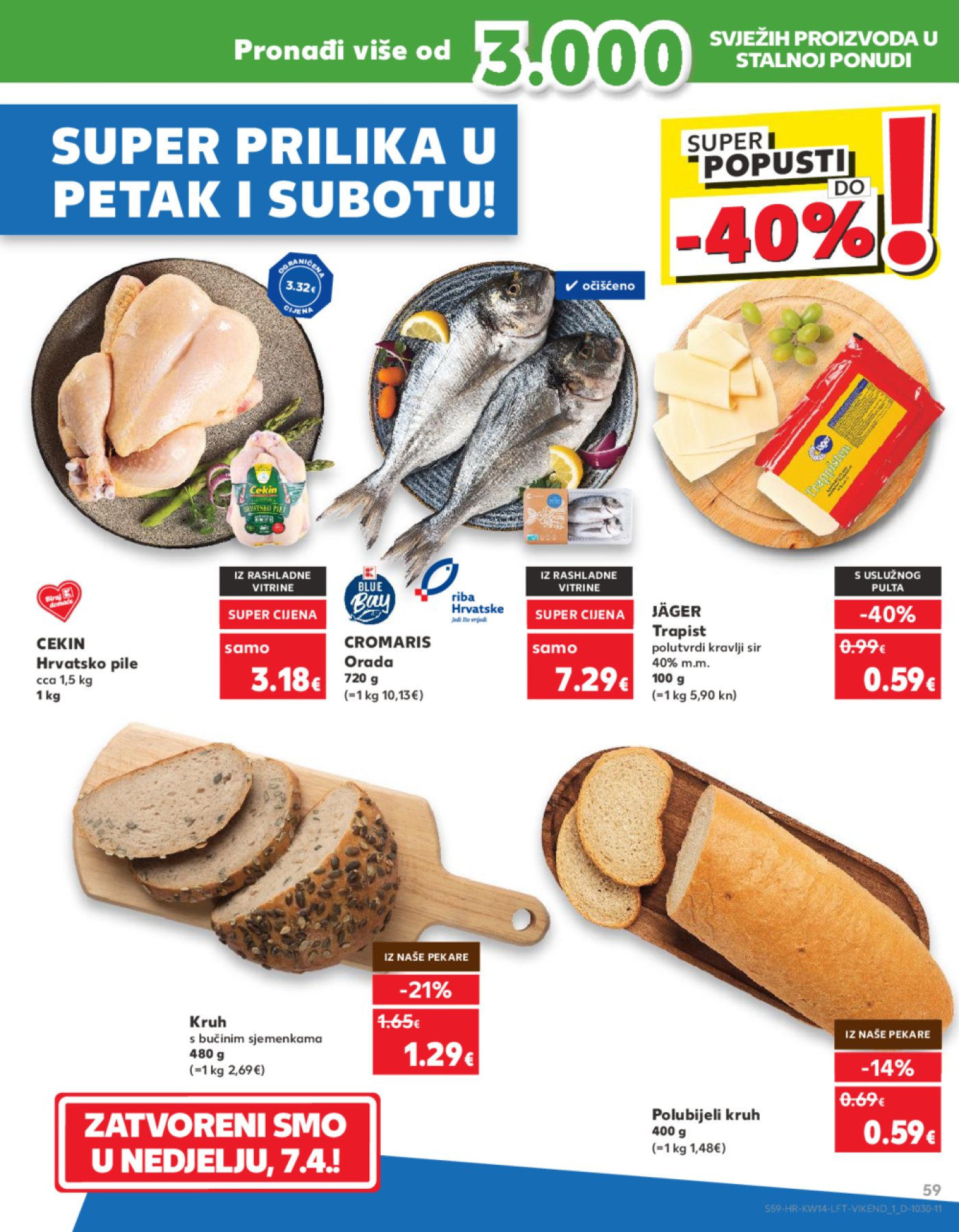 Kaufland katalog Akcija 03.04. - 09.04.2024. Zagreb