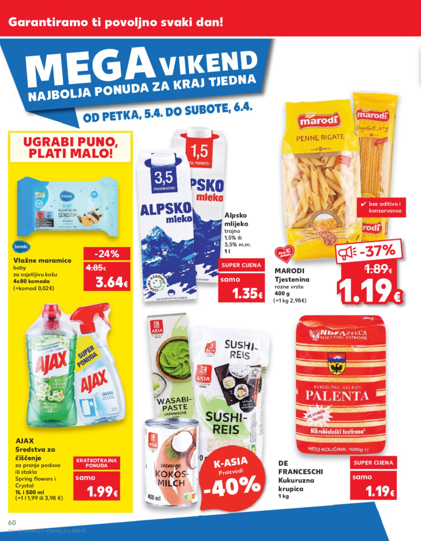 Kaufland katalog Akcija 03.04. - 09.04.2024. Zagreb