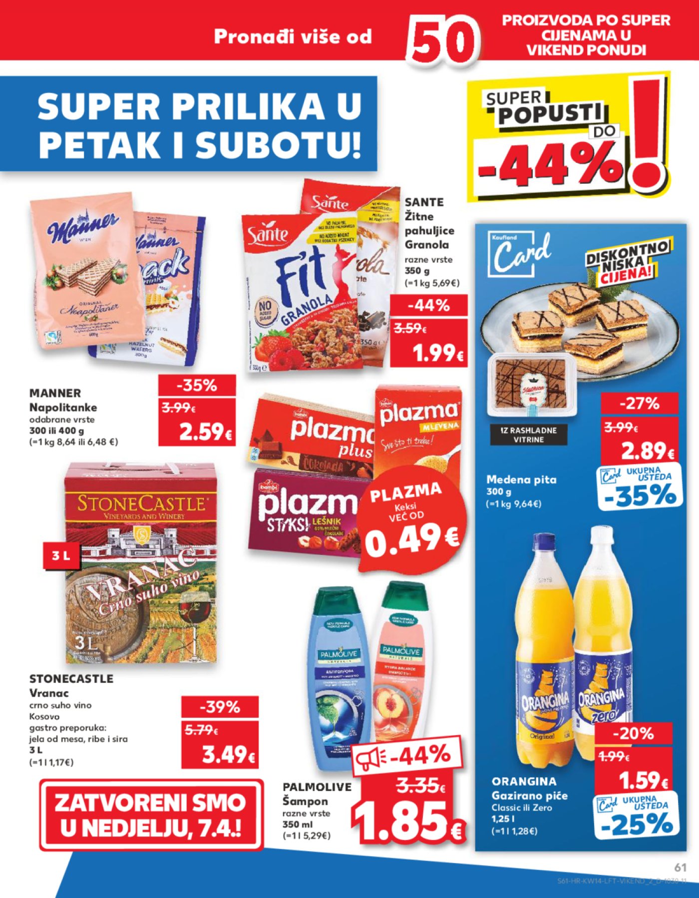 Kaufland katalog Akcija 03.04. - 09.04.2024. Zagreb