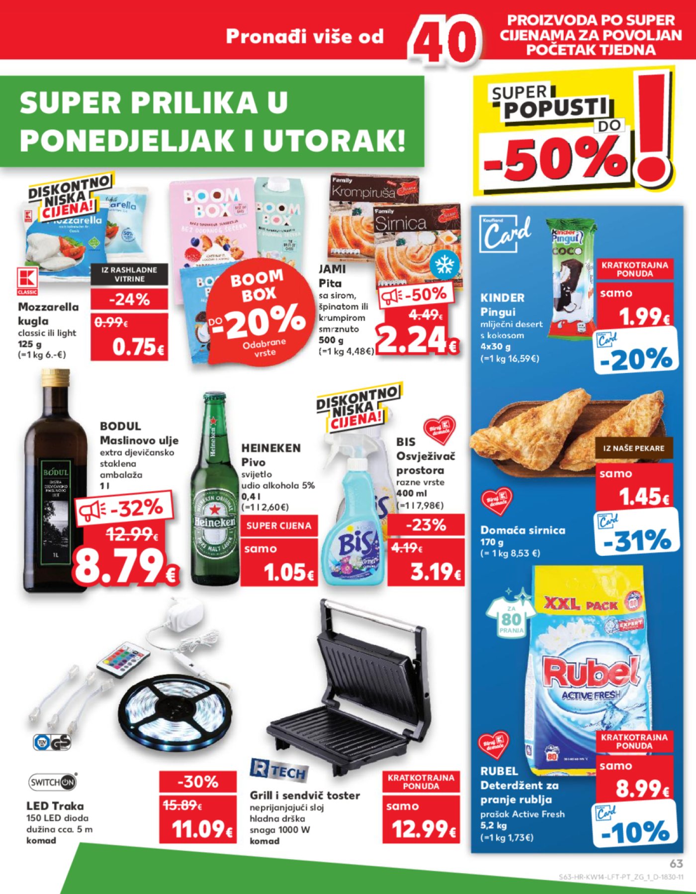 Kaufland katalog Akcija 03.04. - 09.04.2024. Zagreb