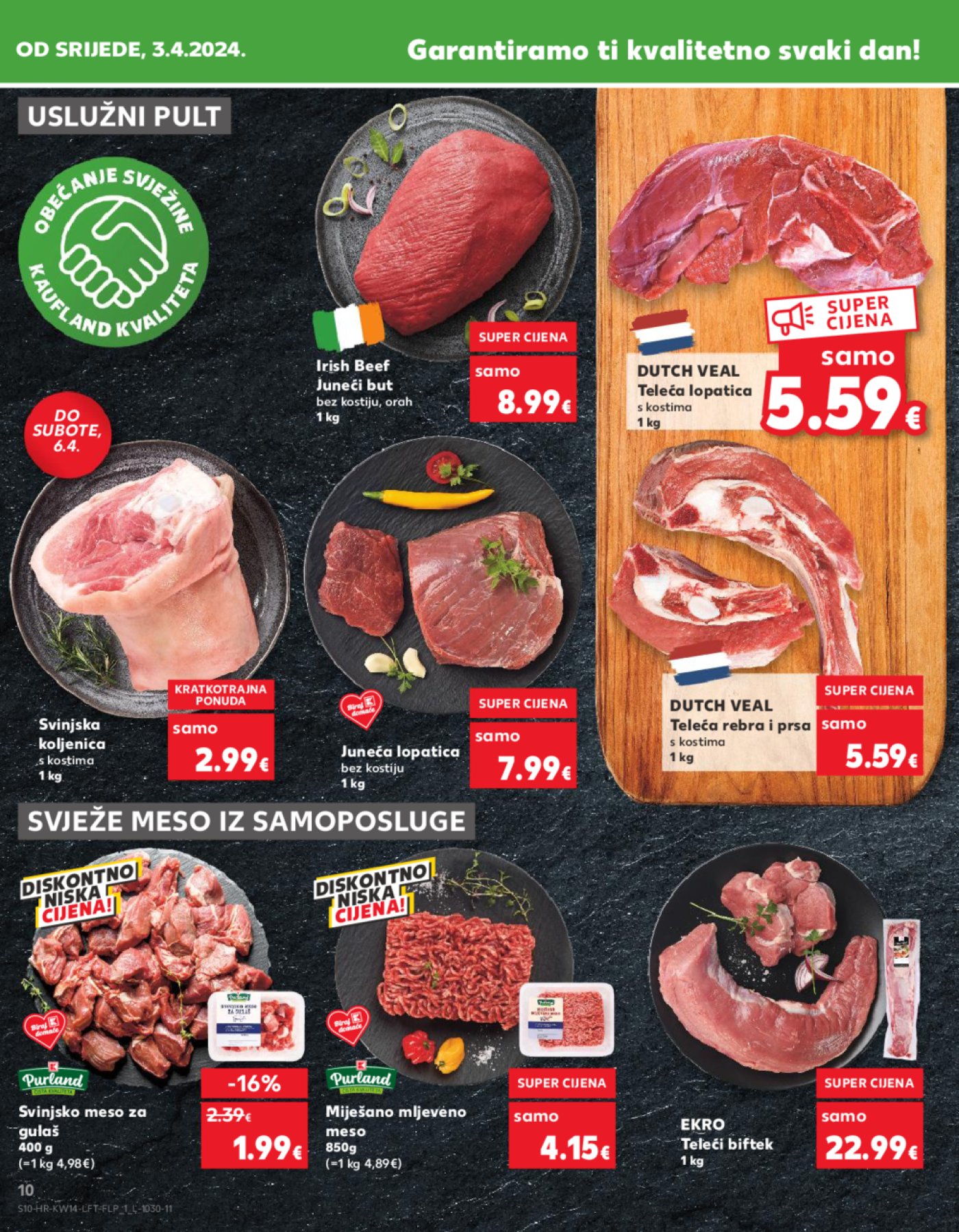 Kaufland katalog Akcija 03.04. - 09.04.2024. Zagreb