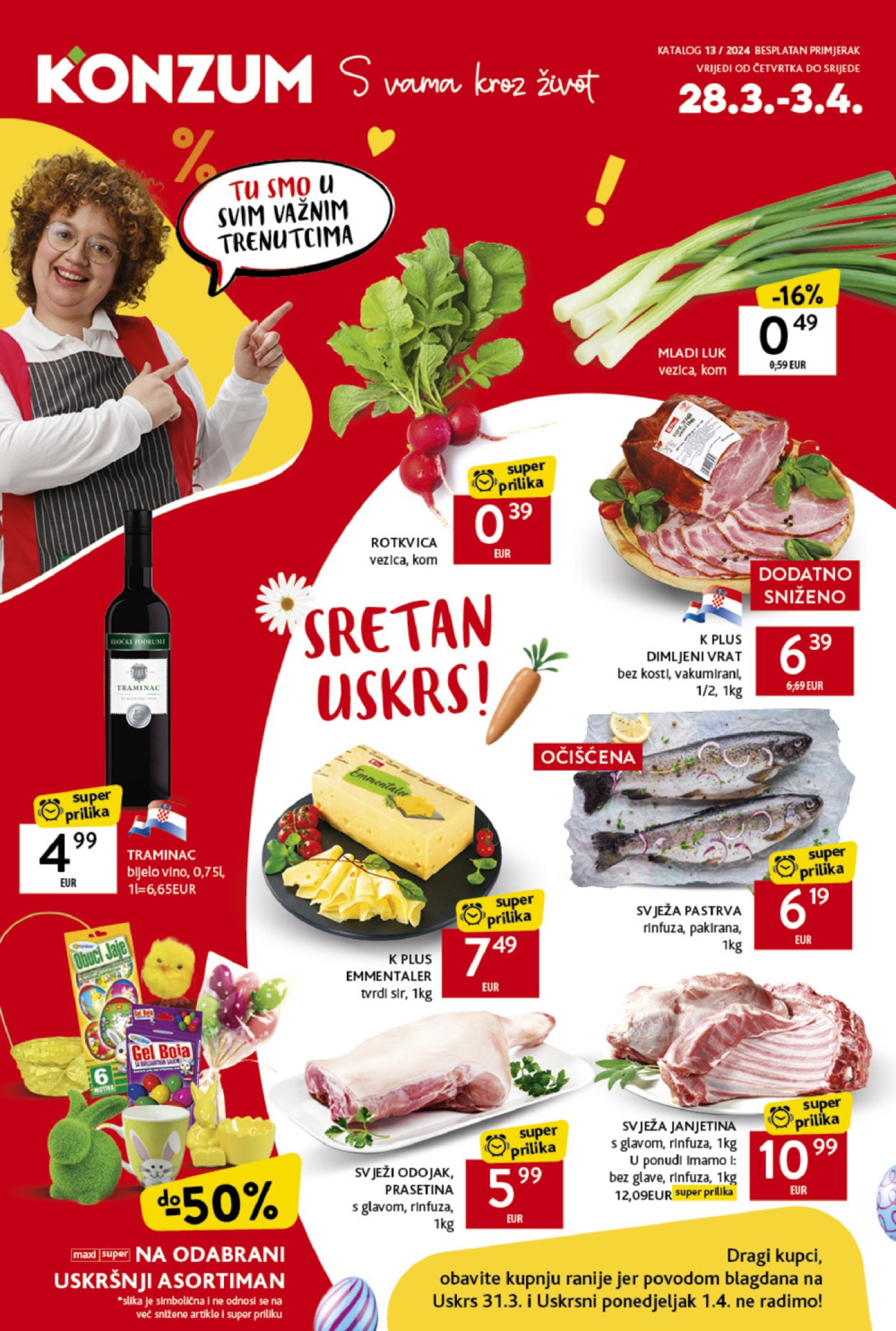 Konzum katalog akcija 28.03-03.04.2024.