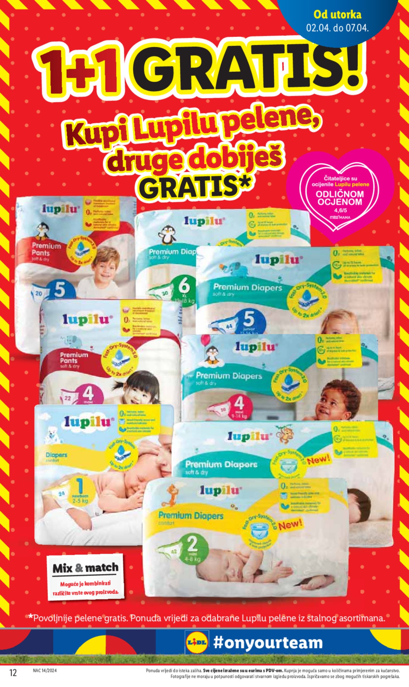 Lidl katalog Super ponuda od Utorka 02.04.-07.04.2024.