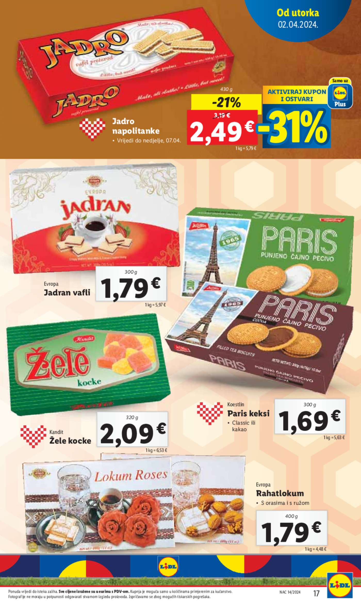 Lidl katalog Super ponuda od Utorka 02.04.-07.04.2024.