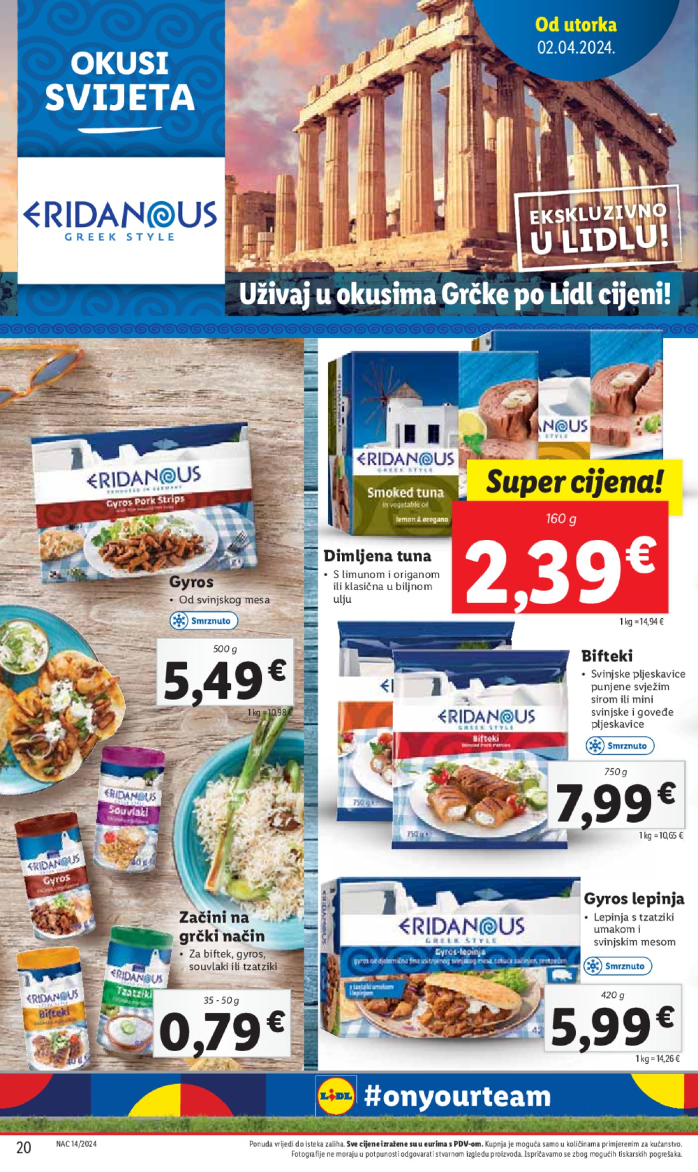 Lidl katalog Super ponuda od Utorka 02.04.-07.04.2024.