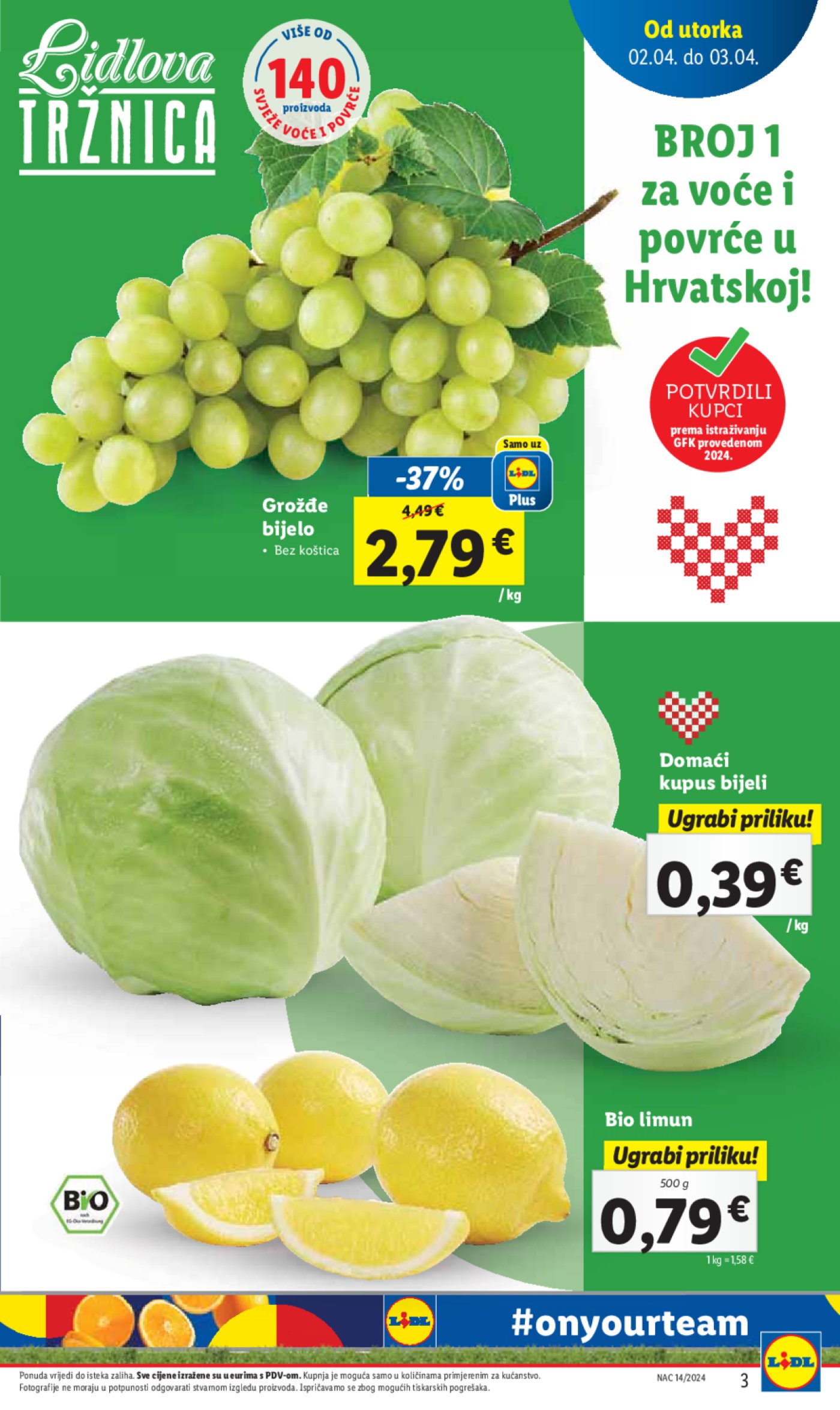 Lidl katalog Super ponuda od Utorka 02.04.-07.04.2024.