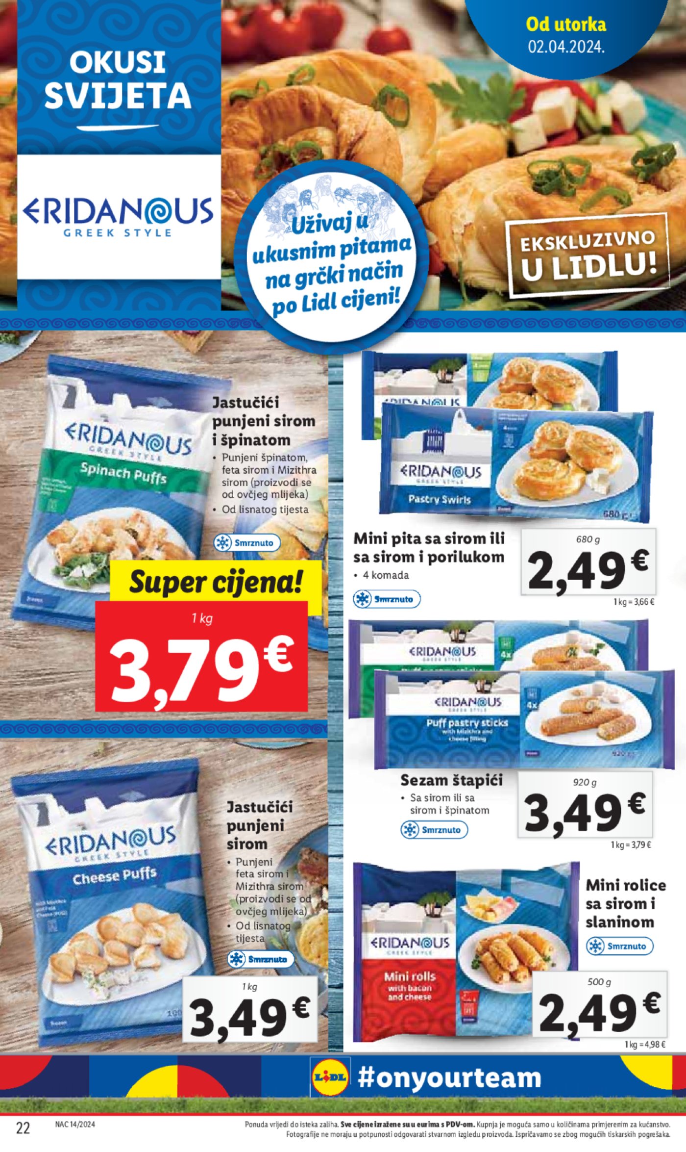 Lidl katalog Super ponuda od Utorka 02.04.-07.04.2024.