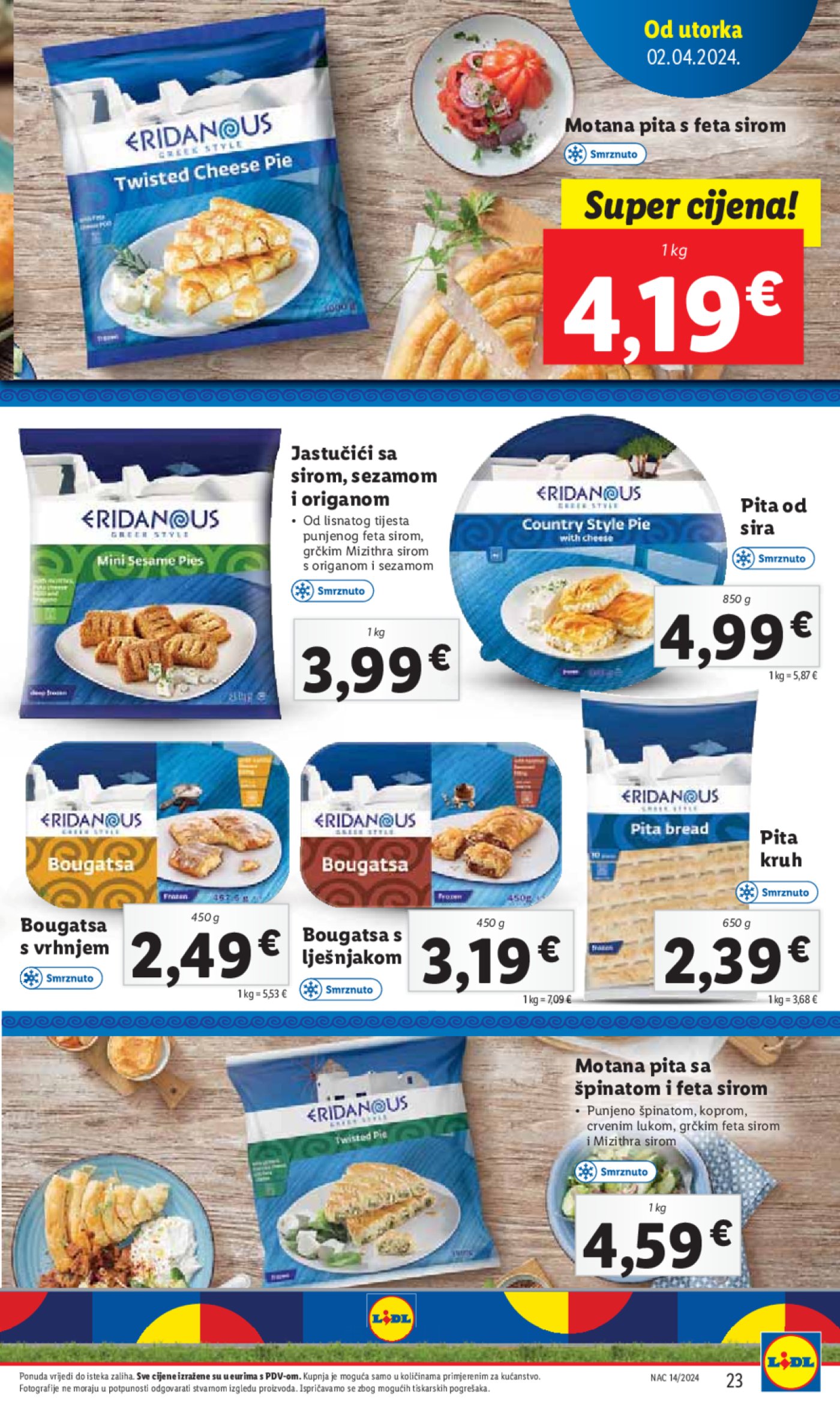 Lidl katalog Super ponuda od Utorka 02.04.-07.04.2024.