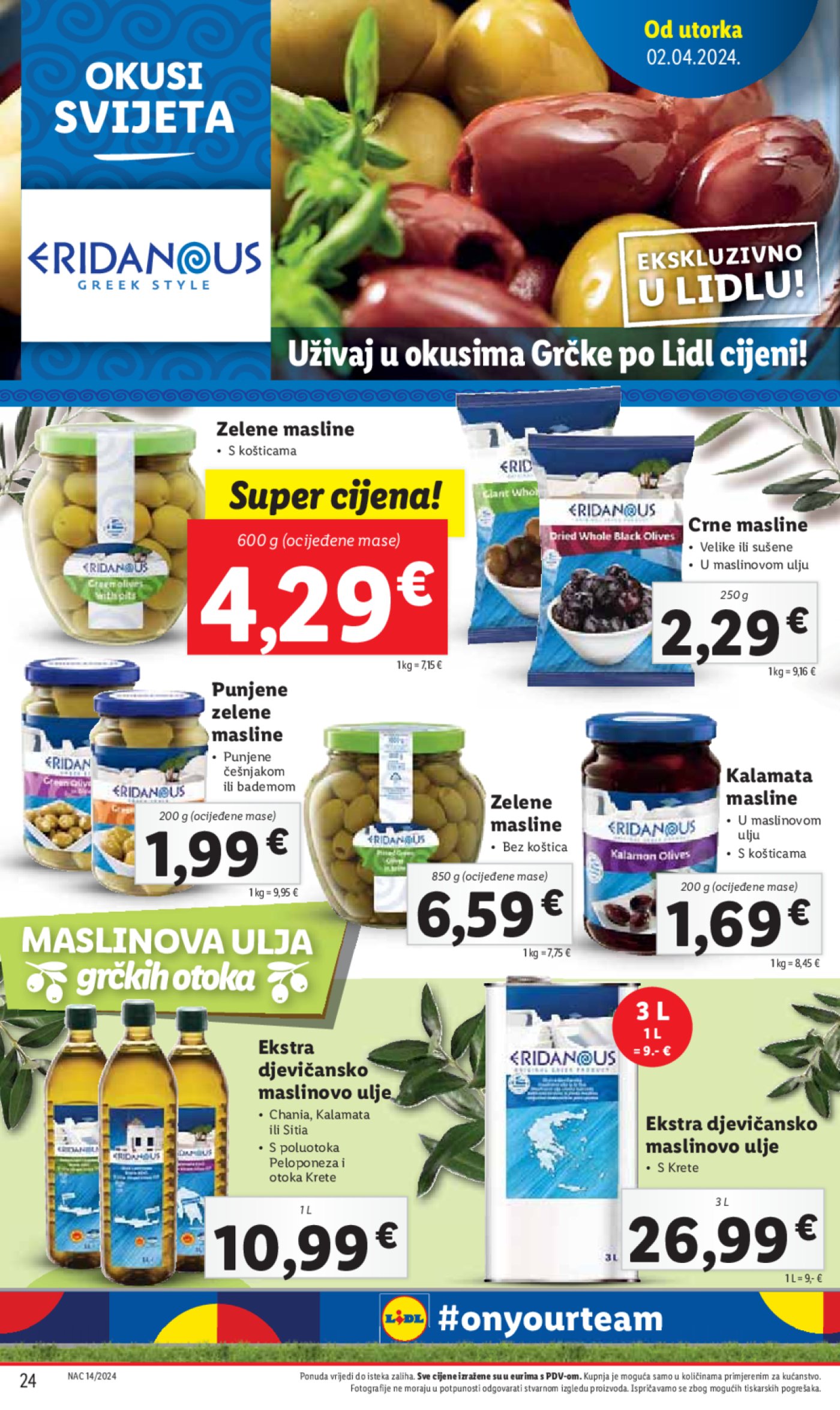 Lidl katalog Super ponuda od Utorka 02.04.-07.04.2024.
