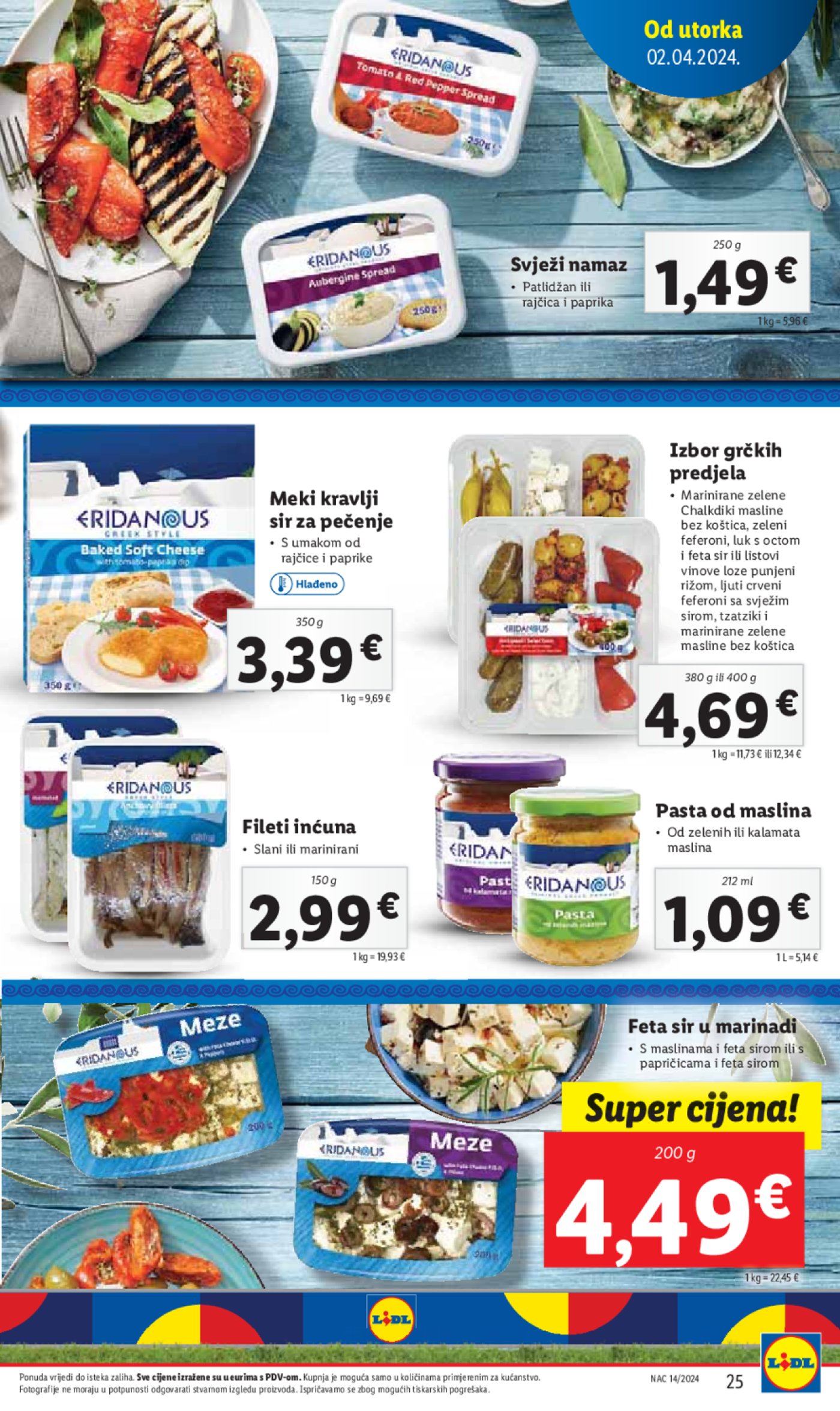 Lidl katalog Super ponuda od Utorka 02.04.-07.04.2024.