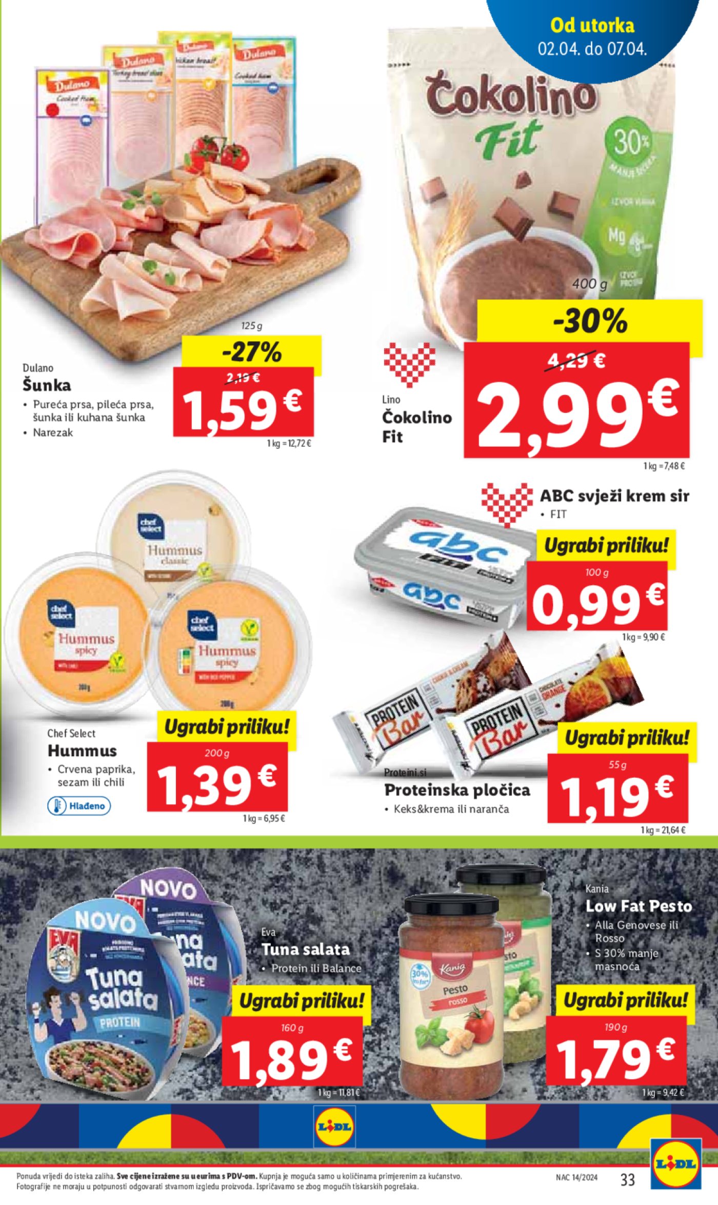 Lidl katalog Super ponuda od Utorka 02.04.-07.04.2024.
