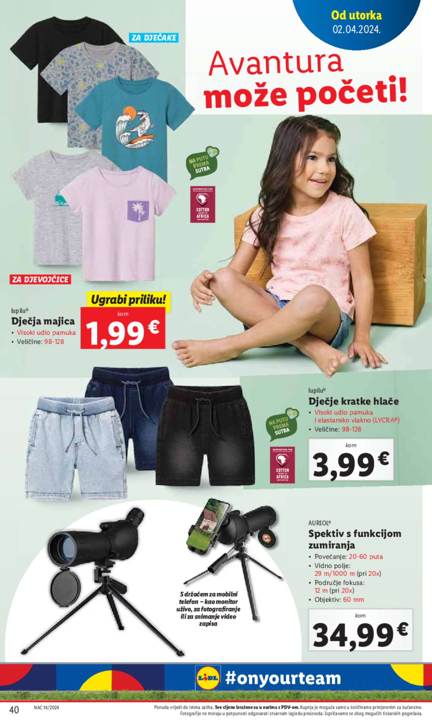 Lidl katalog Super ponuda od Utorka 02.04.-07.04.2024.