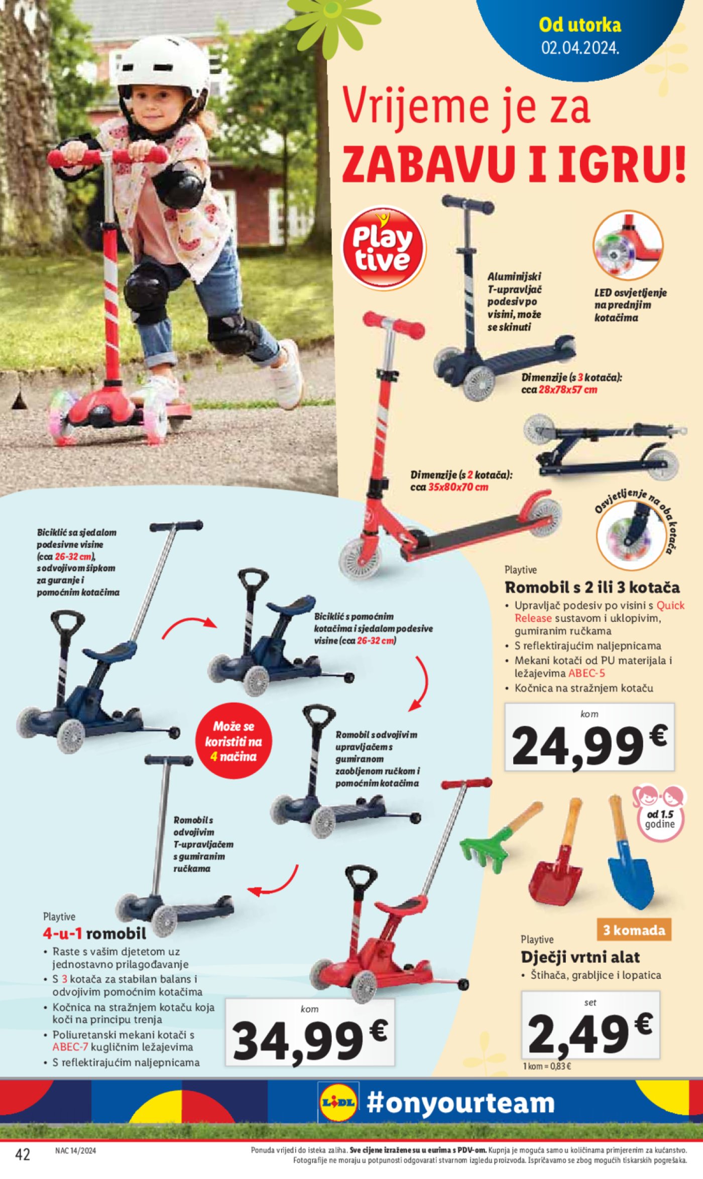 Lidl katalog Super ponuda od Utorka 02.04.-07.04.2024.