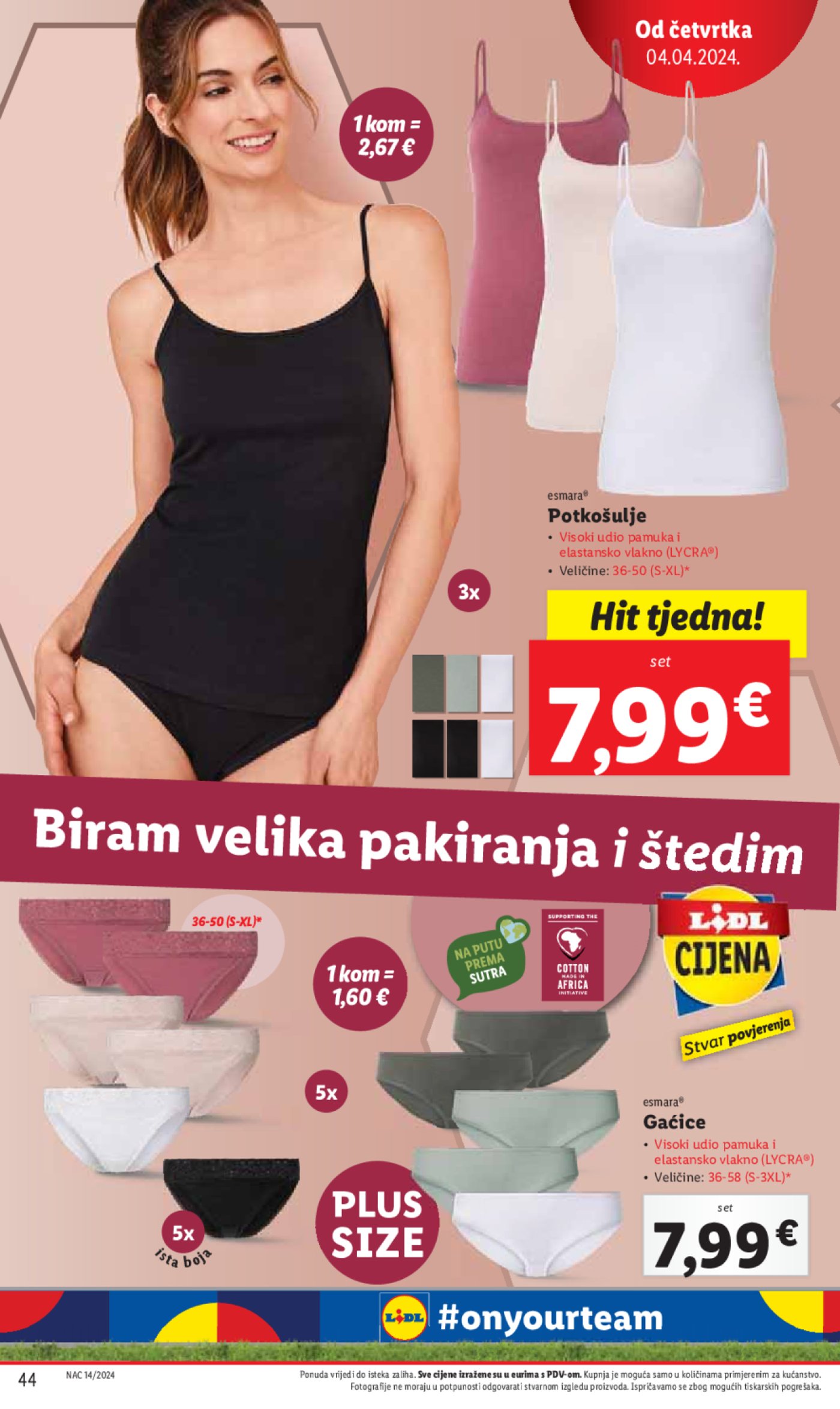 Lidl katalog Super ponuda od Utorka 02.04.-07.04.2024.