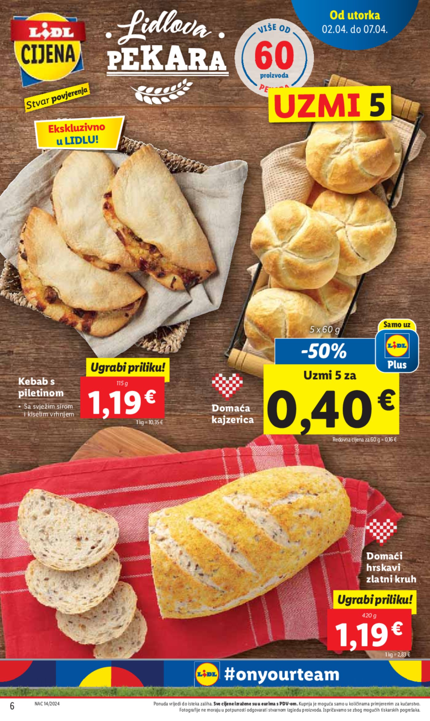Lidl katalog Super ponuda od Utorka 02.04.-07.04.2024.