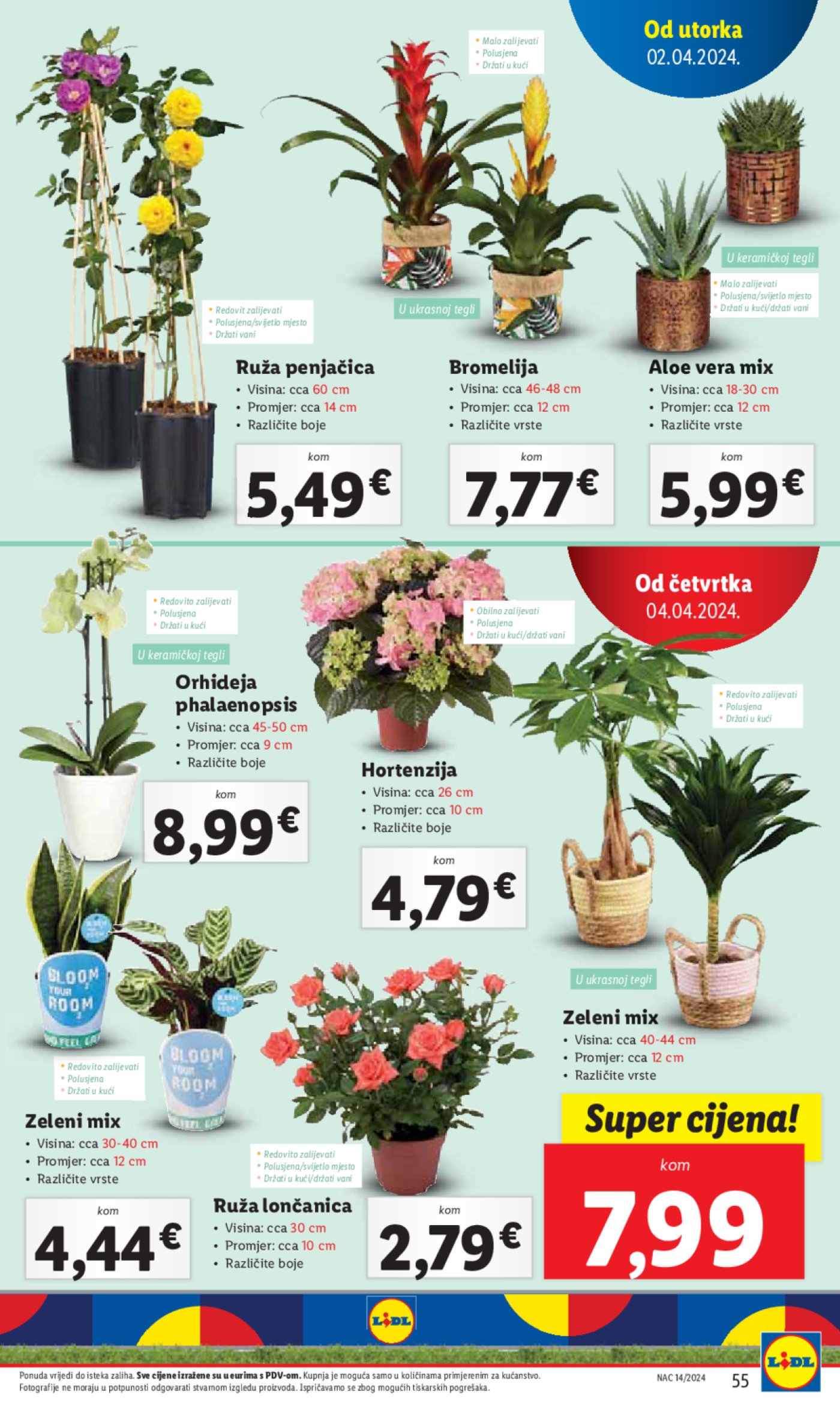 Lidl katalog Super ponuda od Utorka 02.04.-07.04.2024.