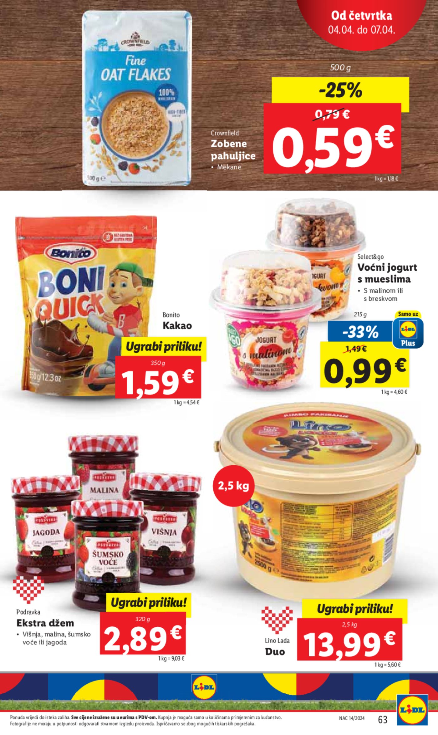 Lidl katalog Super ponuda od Utorka 02.04.-07.04.2024.