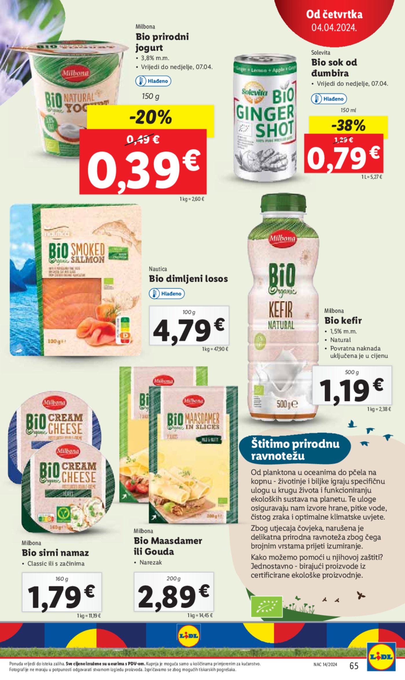Lidl katalog Super ponuda od Utorka 02.04.-07.04.2024.