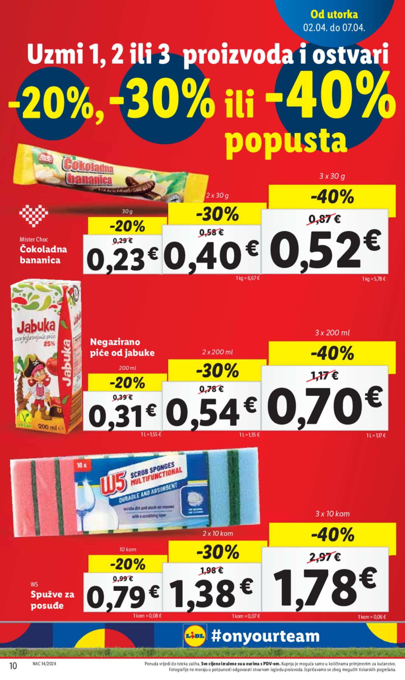 Lidl katalog Super ponuda od Utorka 02.04.-07.04.2024.