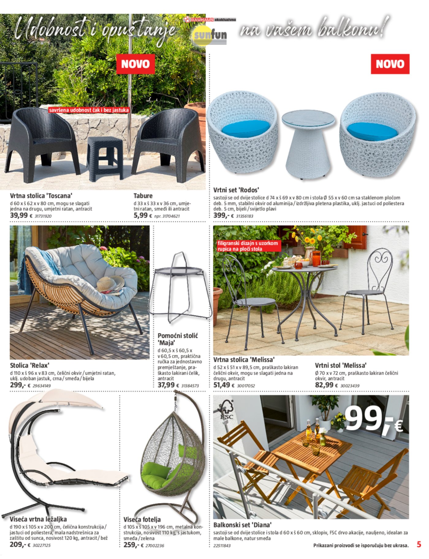 Bauhaus katalog Travanj 04.04.-01.05.2024.