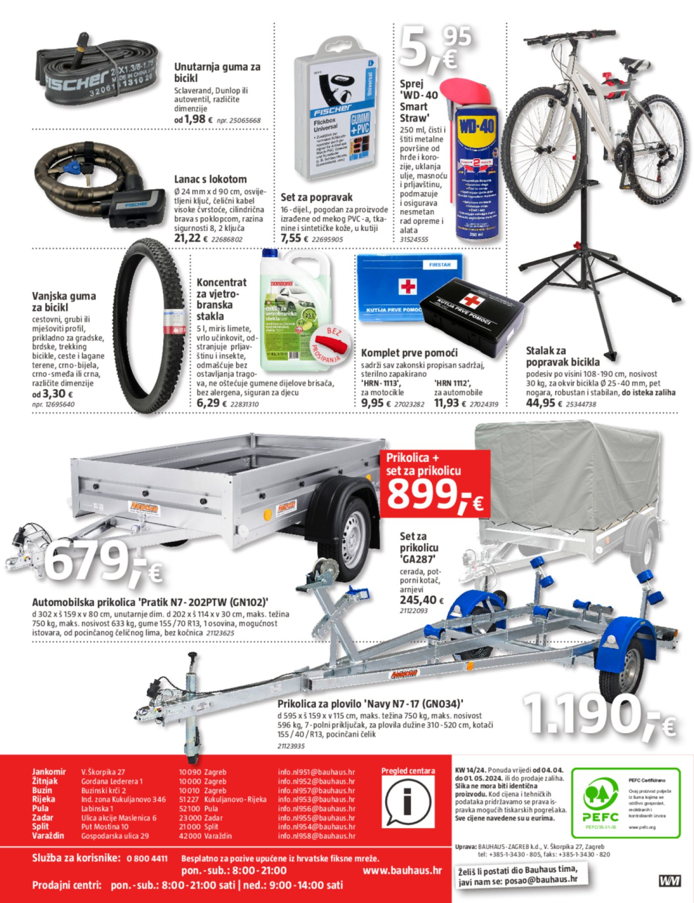 Bauhaus katalog Travanj 04.04.-01.05.2024.
