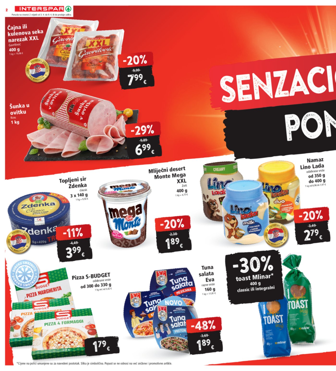 INTERSPAR katalog Akcija 03.04.-09.04.2024.