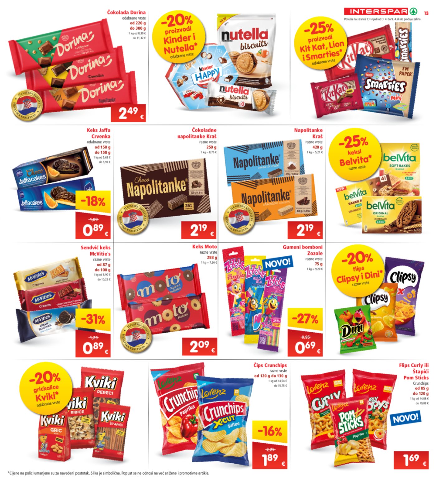 INTERSPAR katalog Akcija 03.04.-09.04.2024.