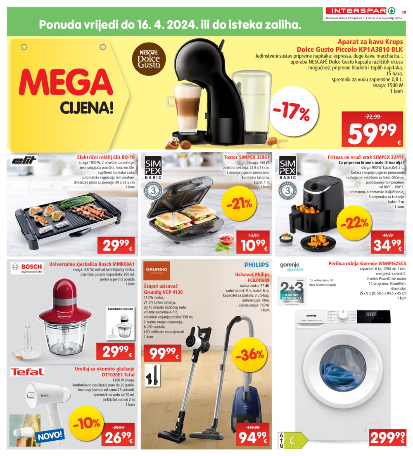 INTERSPAR katalog Akcija 03.04.-09.04.2024.