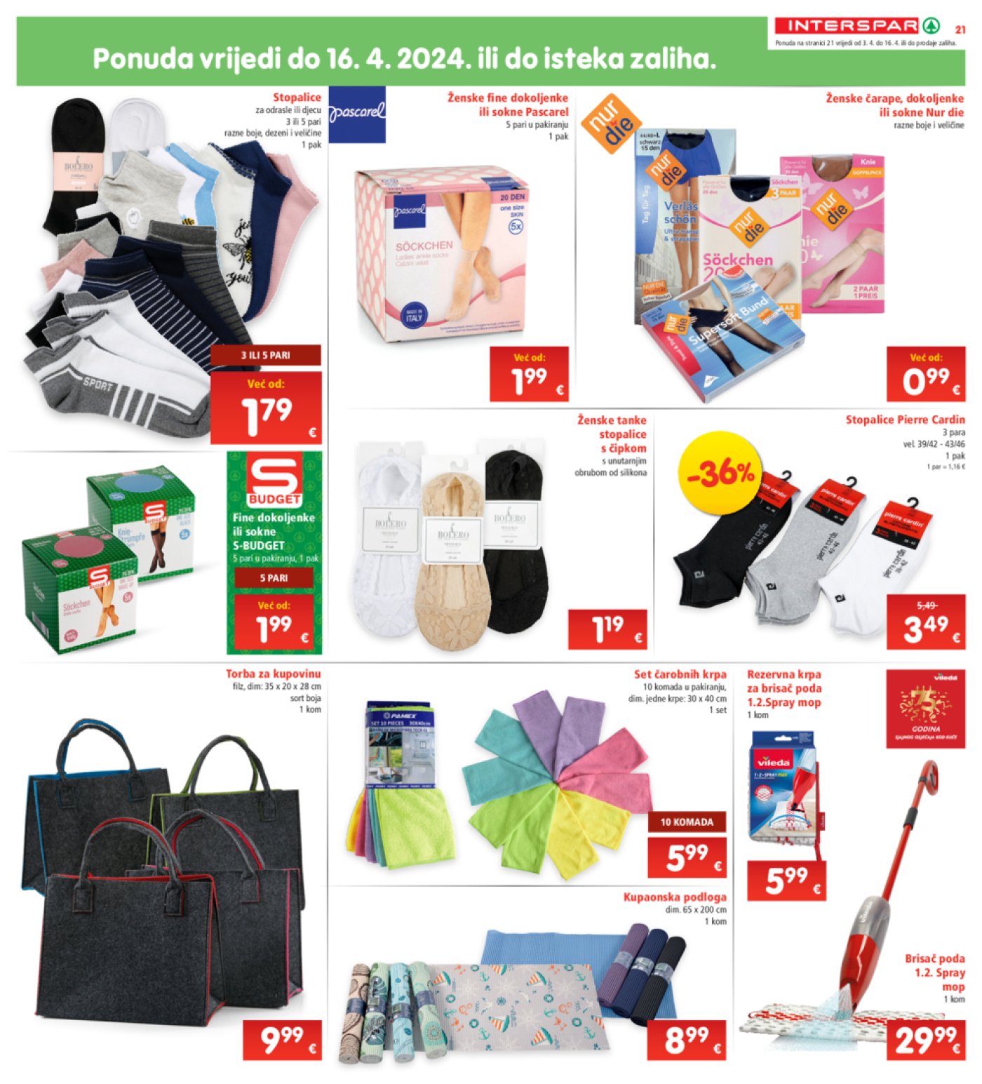 INTERSPAR katalog Akcija 03.04.-09.04.2024.