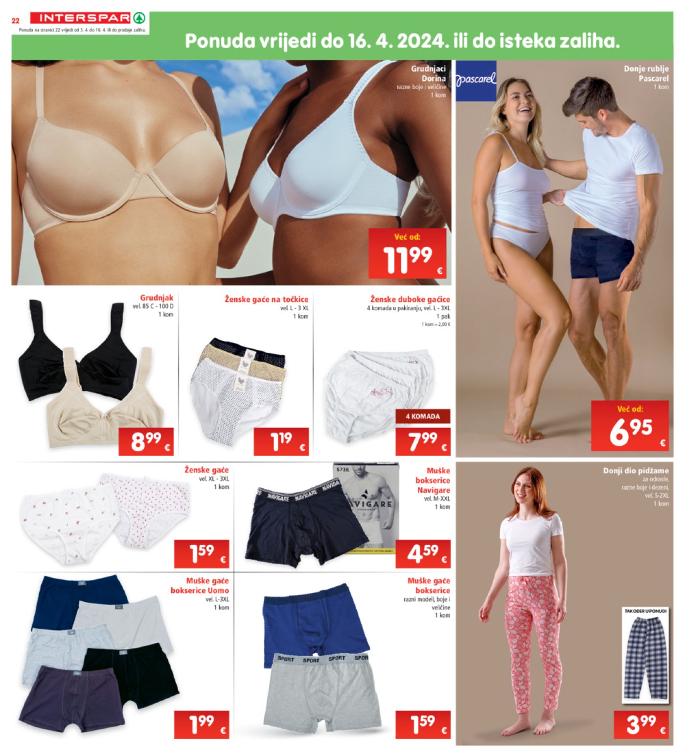 INTERSPAR katalog Akcija 03.04.-09.04.2024.
