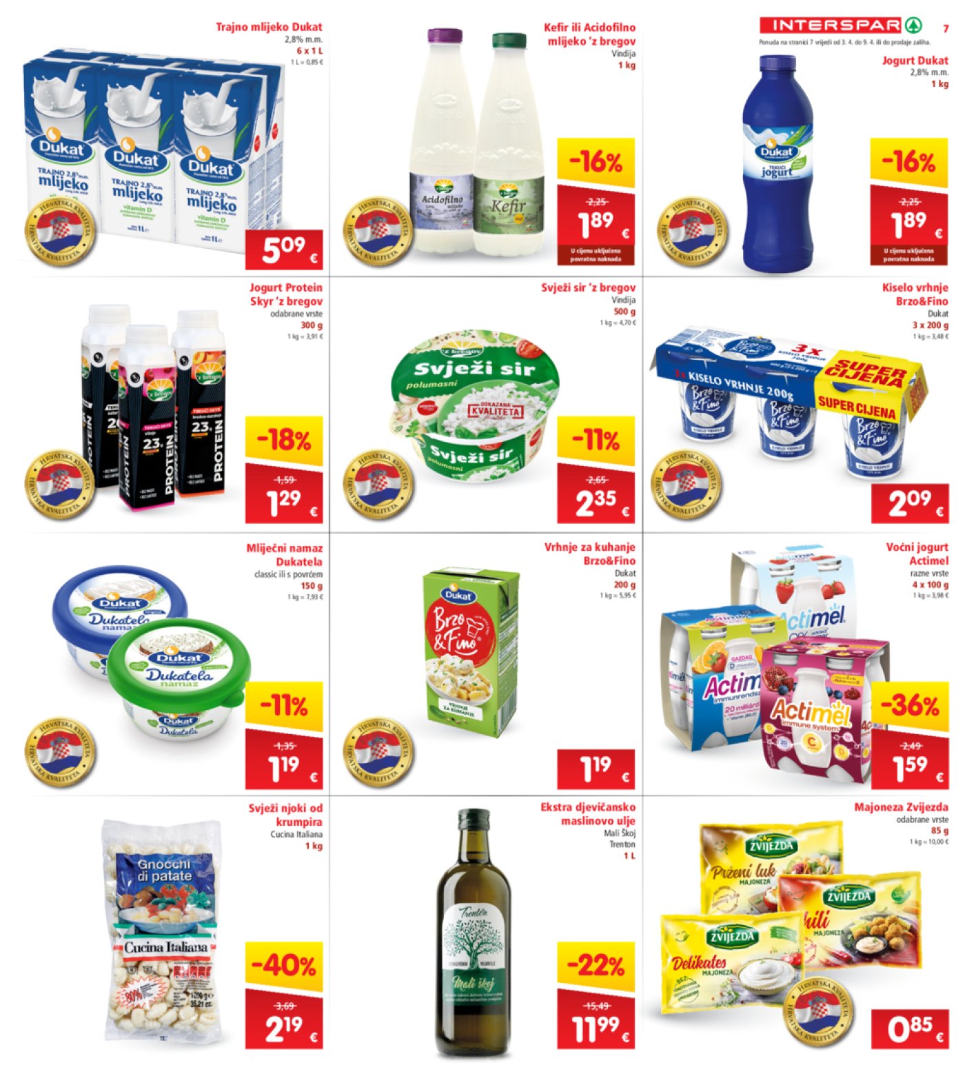 INTERSPAR katalog Akcija 03.04.-09.04.2024.