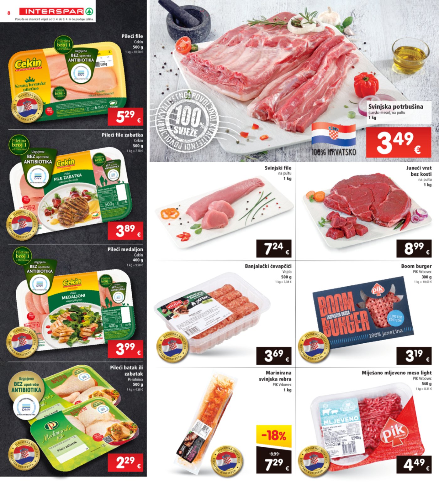 INTERSPAR katalog Akcija 03.04.-09.04.2024.