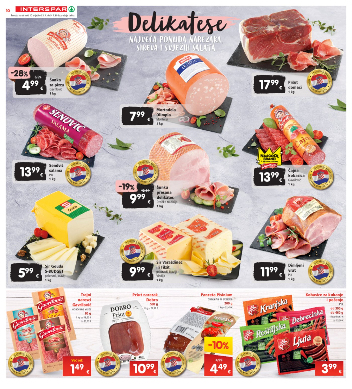 INTERSPAR katalog Akcija 03.04.-09.04.2024.