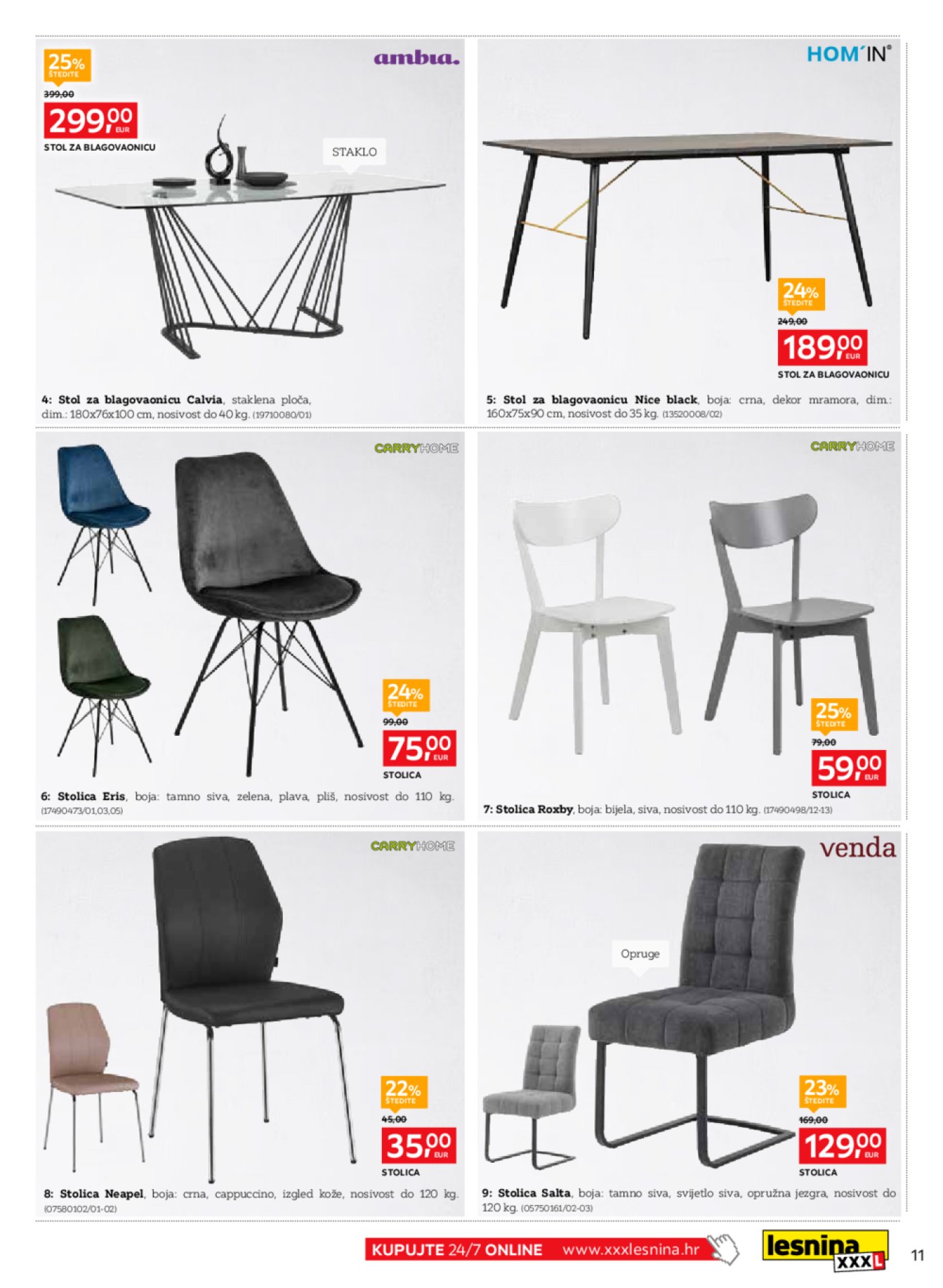 Lesnina katalog XXXL popusti 02.04.-25.04.2024.